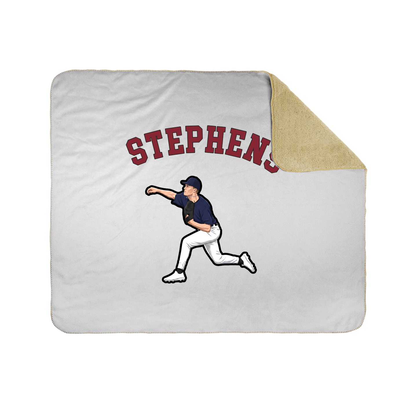 Throw Blanket — Shirsey Arch in White