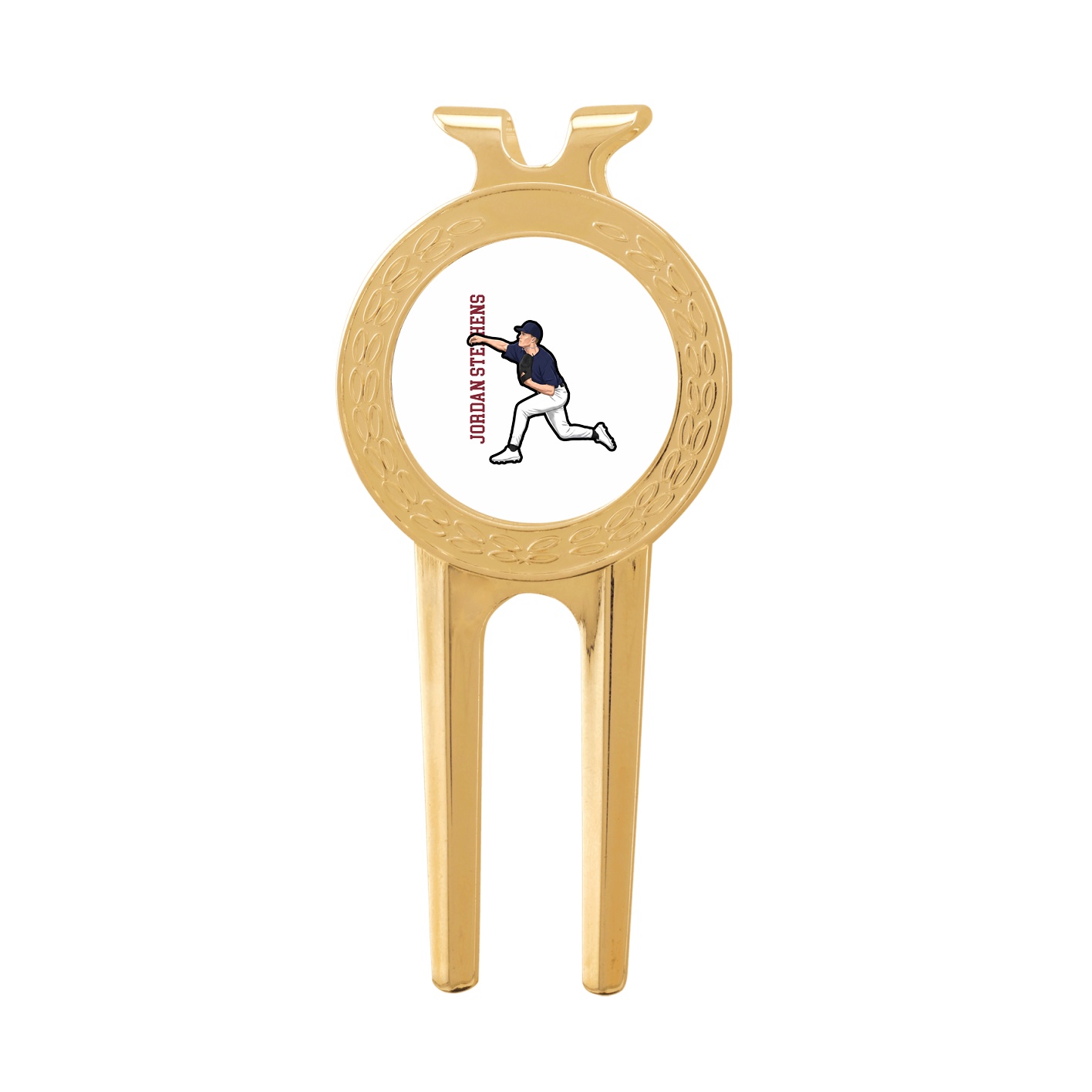 Divot Tool with Ball Marker — Name Vertical in Classic