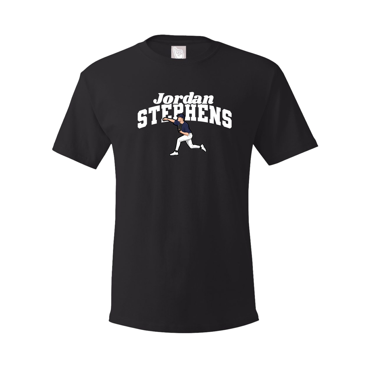 Youth Tee — Signature Arch in Black