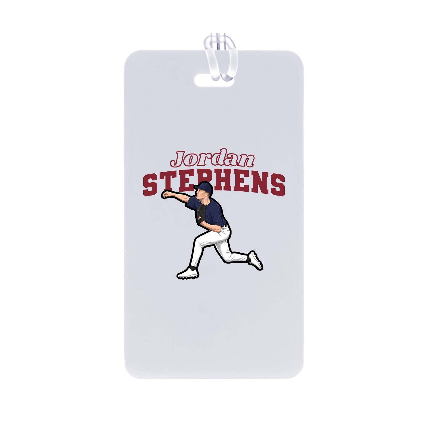 Bag Tag — Name Arch in Classic