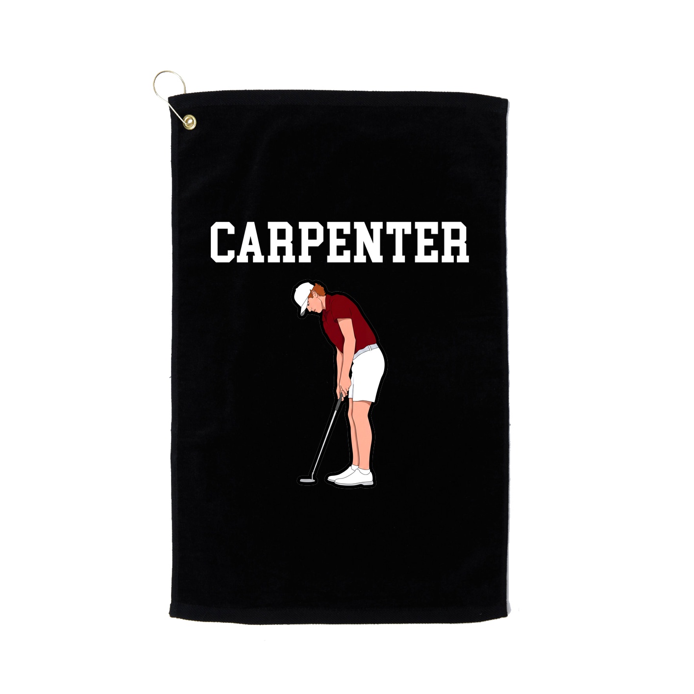 Golf Towel — Shirsey in Black