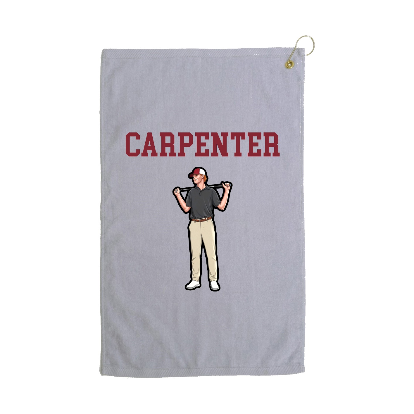 Golf Towel — Shirsey in Grey