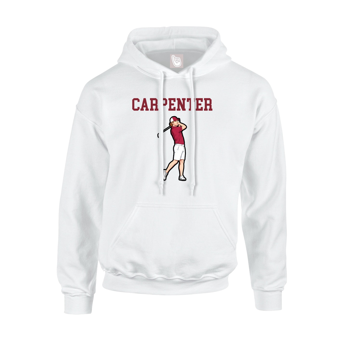 Youth Hoodie — Shirsey in White