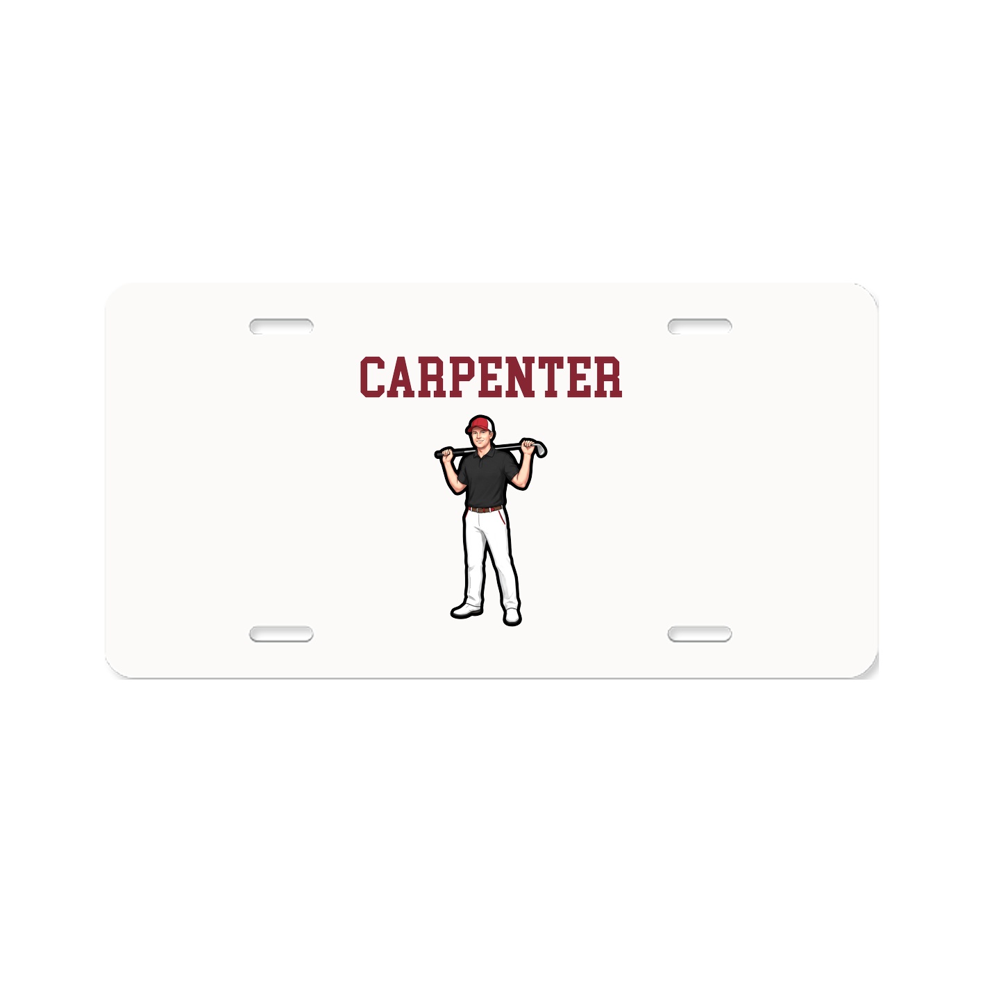 License Plate — Shirsey in Classic