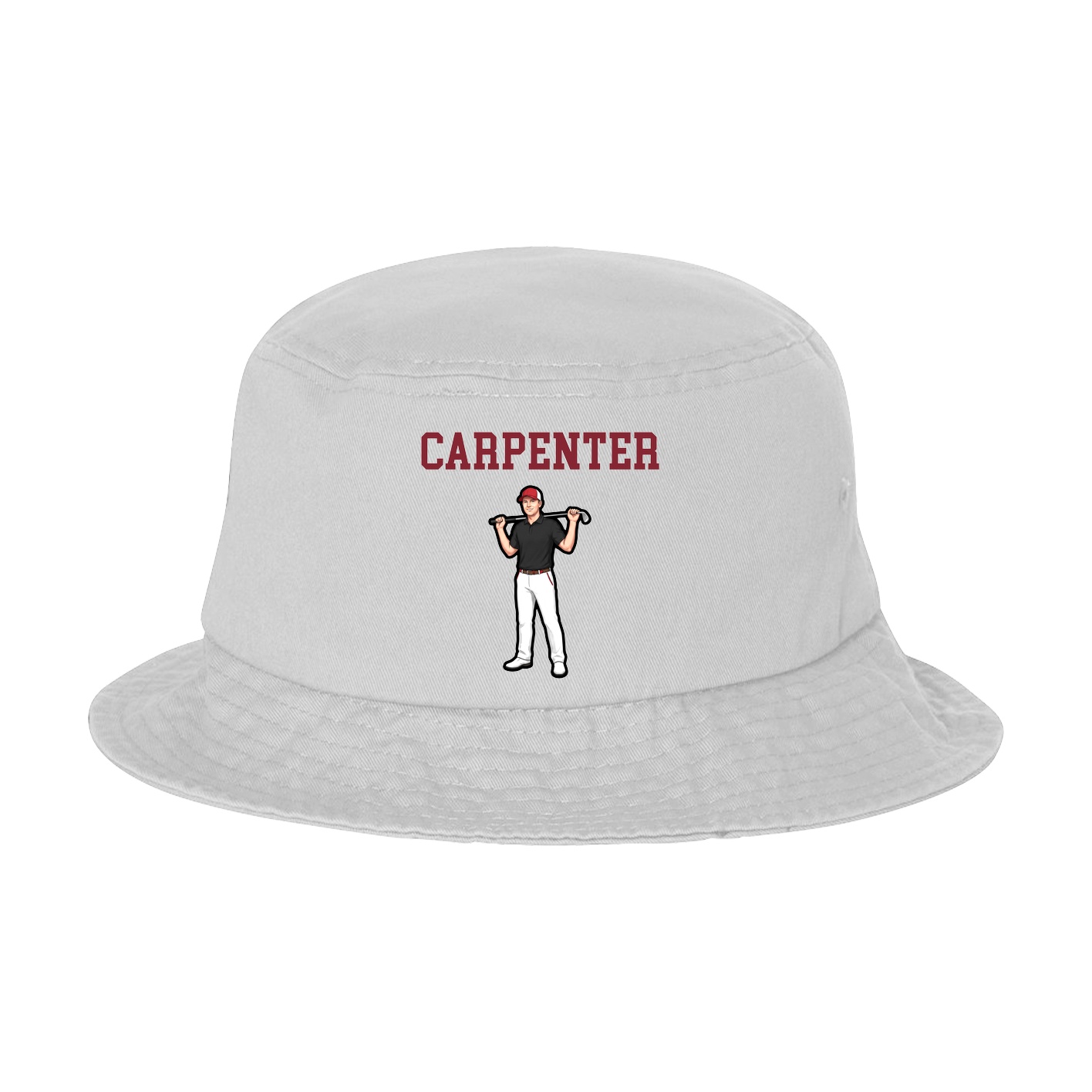 Bucket Cap — Shirsey in White