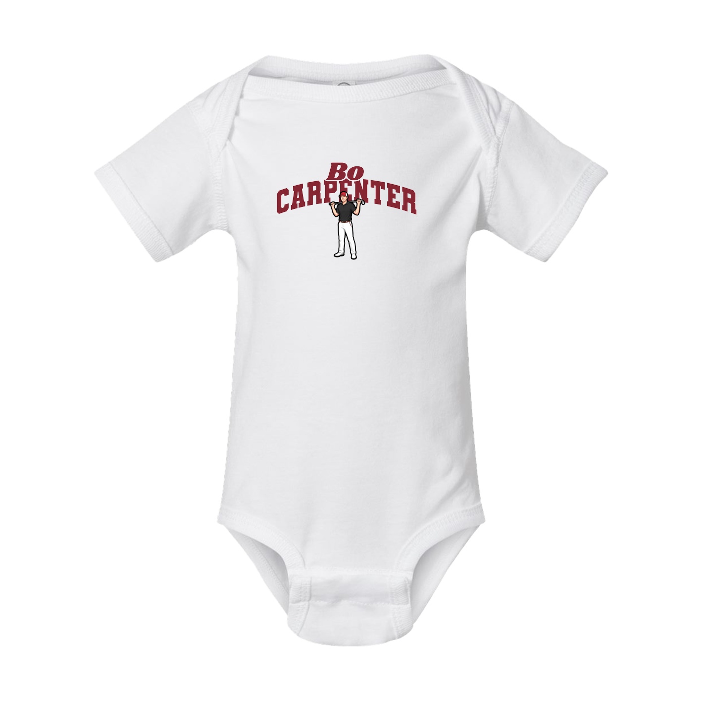 Baby Onesie — Signature Arch in White