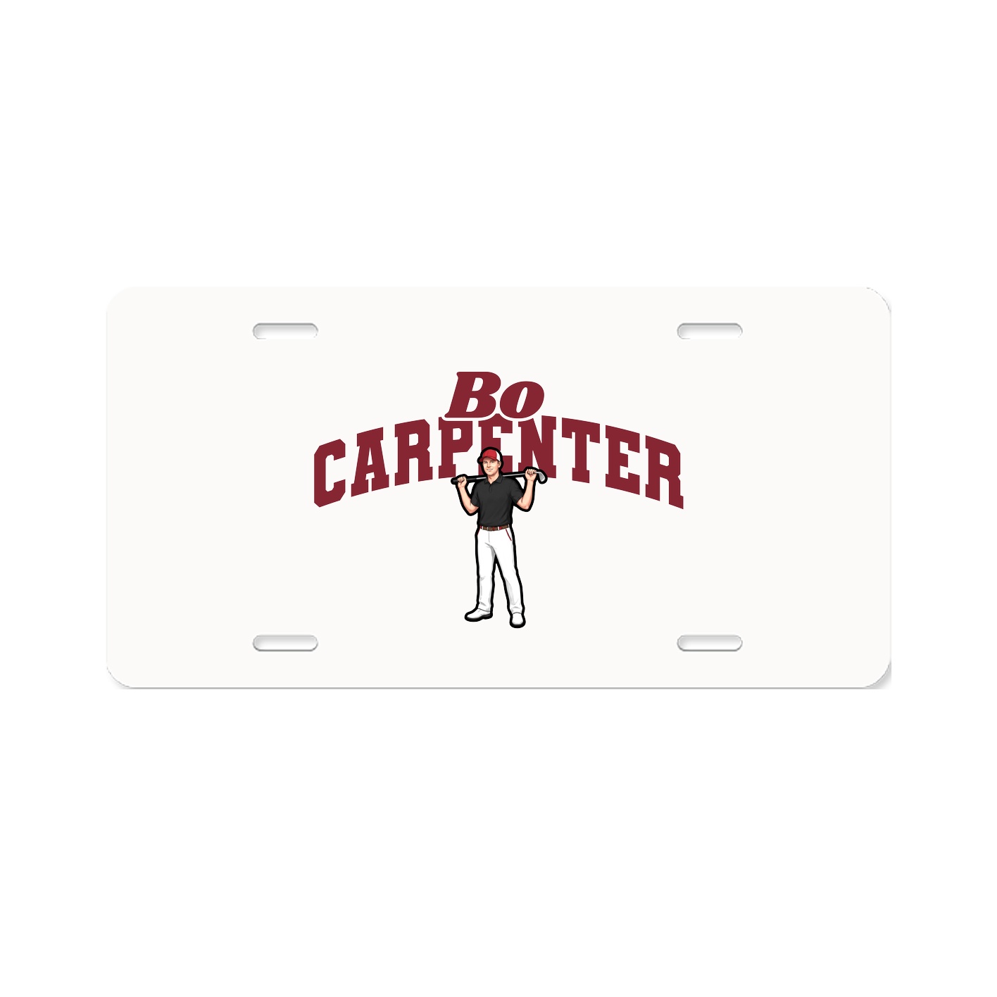 License Plate — Signature Arch in Classic