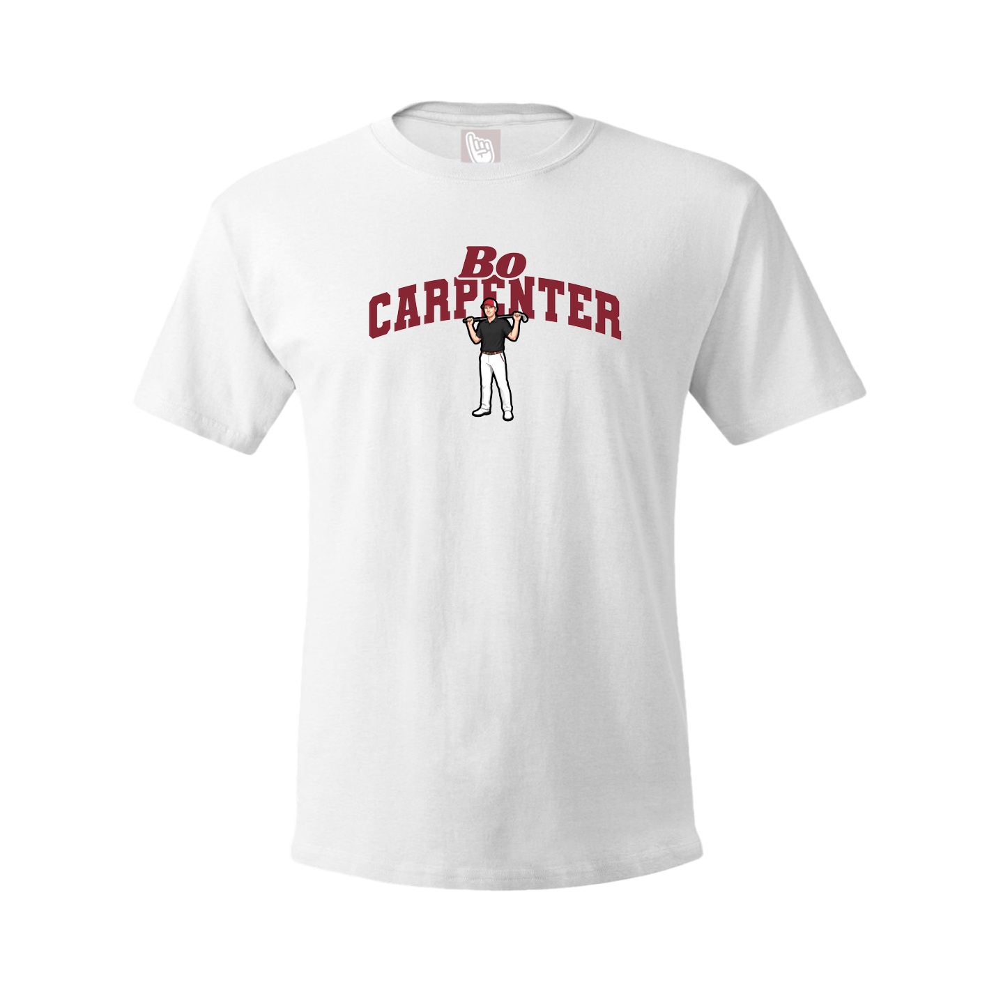 Youth Tee — Signature Arch in White