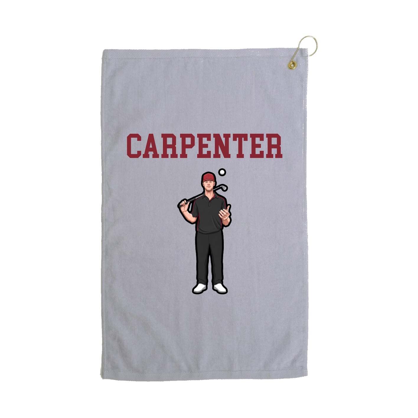 Golf Towel — Shirsey in Grey