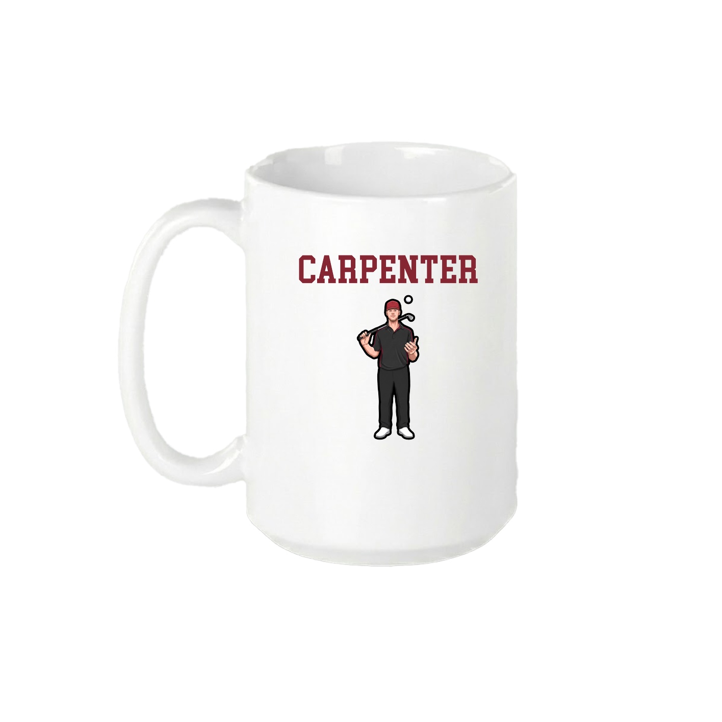 15oz Coffee Mug — Shirsey in White