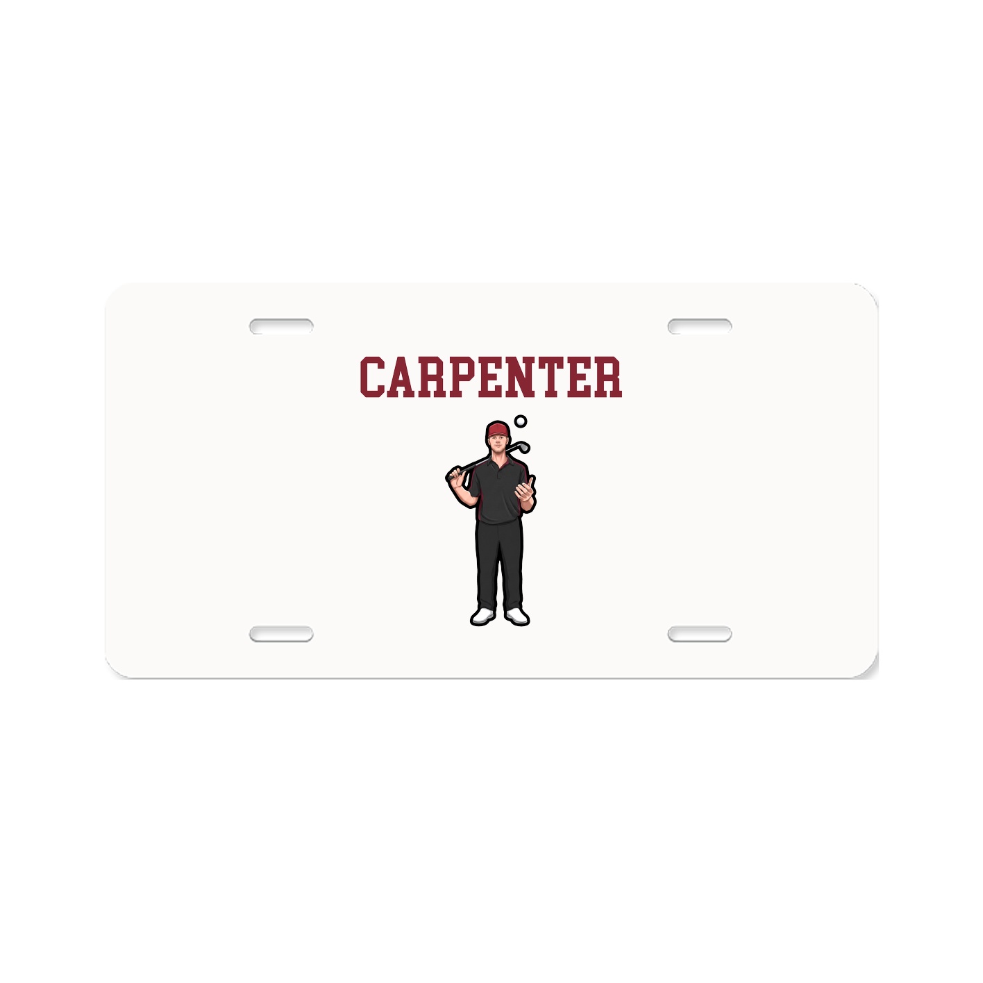 License Plate — Shirsey in Classic