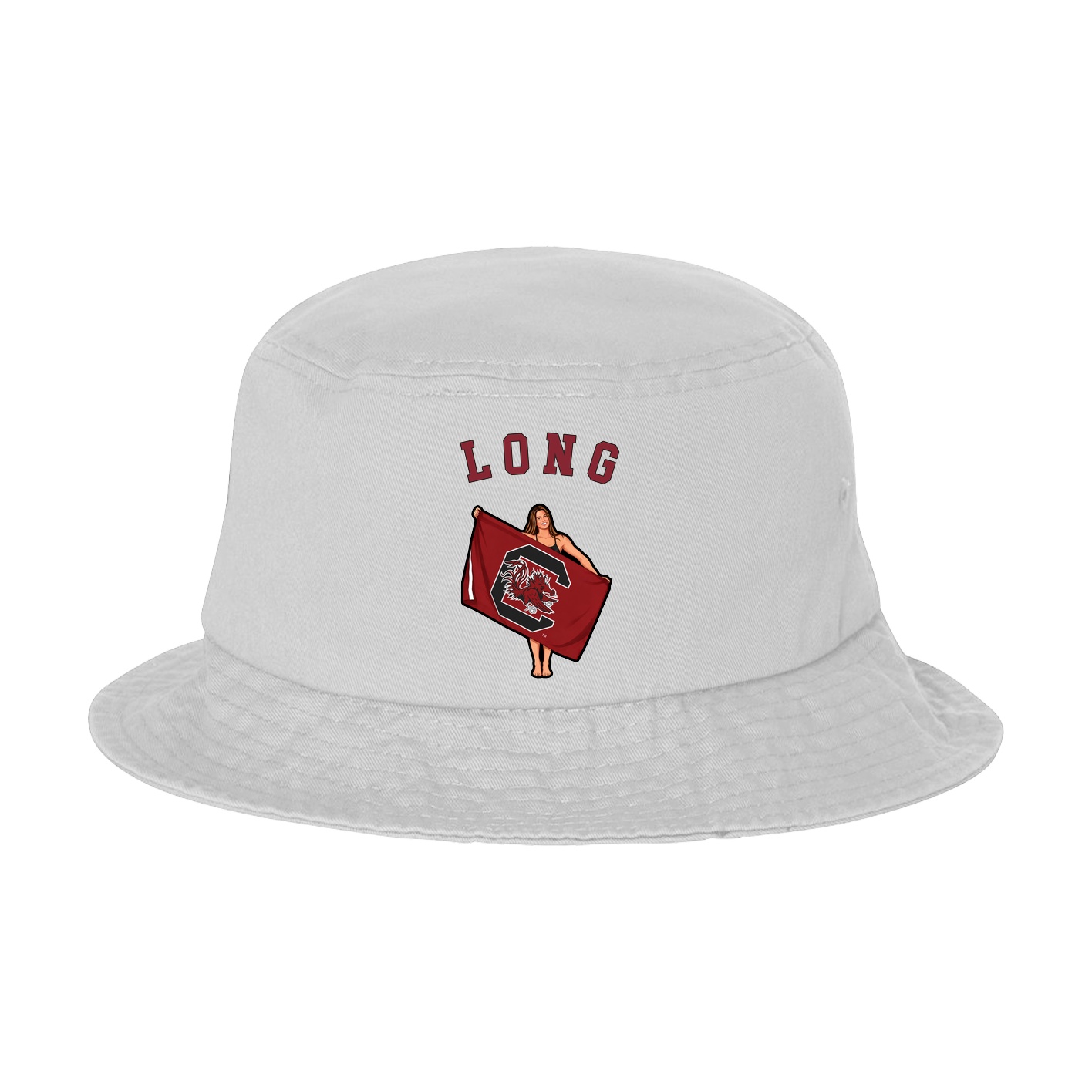 Bucket Cap — Shirsey Arch in White