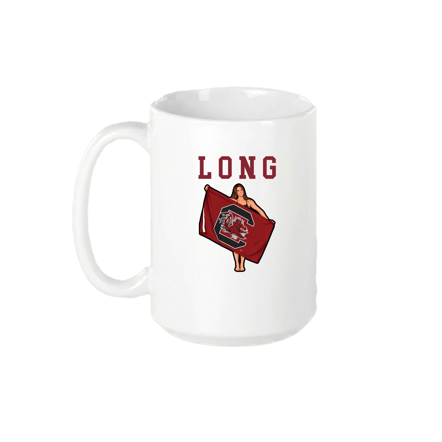 15oz Coffee Mug — Shirsey in White
