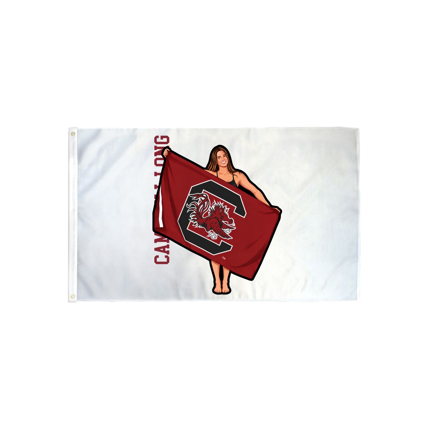 3x5 Flag — Name Vertical in Classic