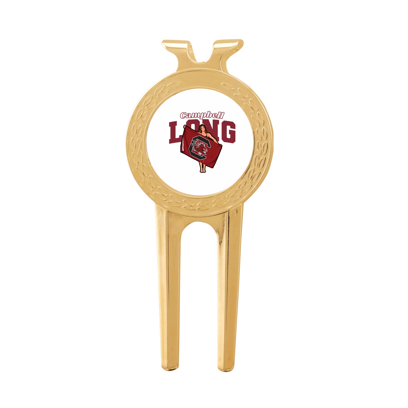 Divot Tool with Ball Marker — Name Arch in Classic