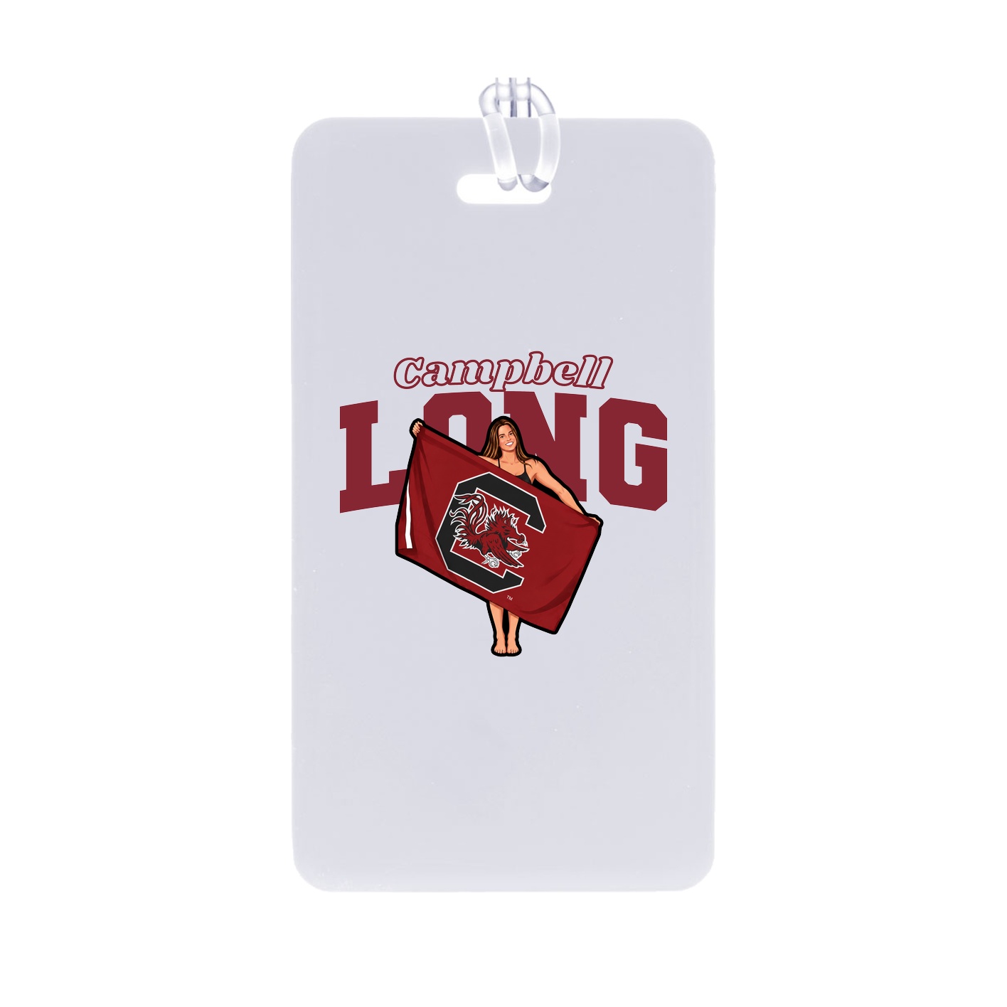 Bag Tag — Name Arch in Classic