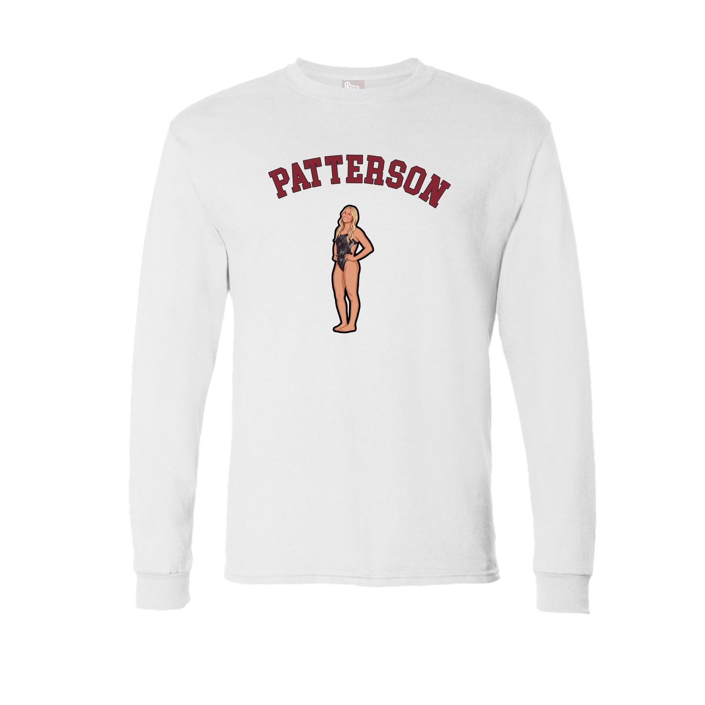 Long Sleeve Tee — Shirsey Arch in White