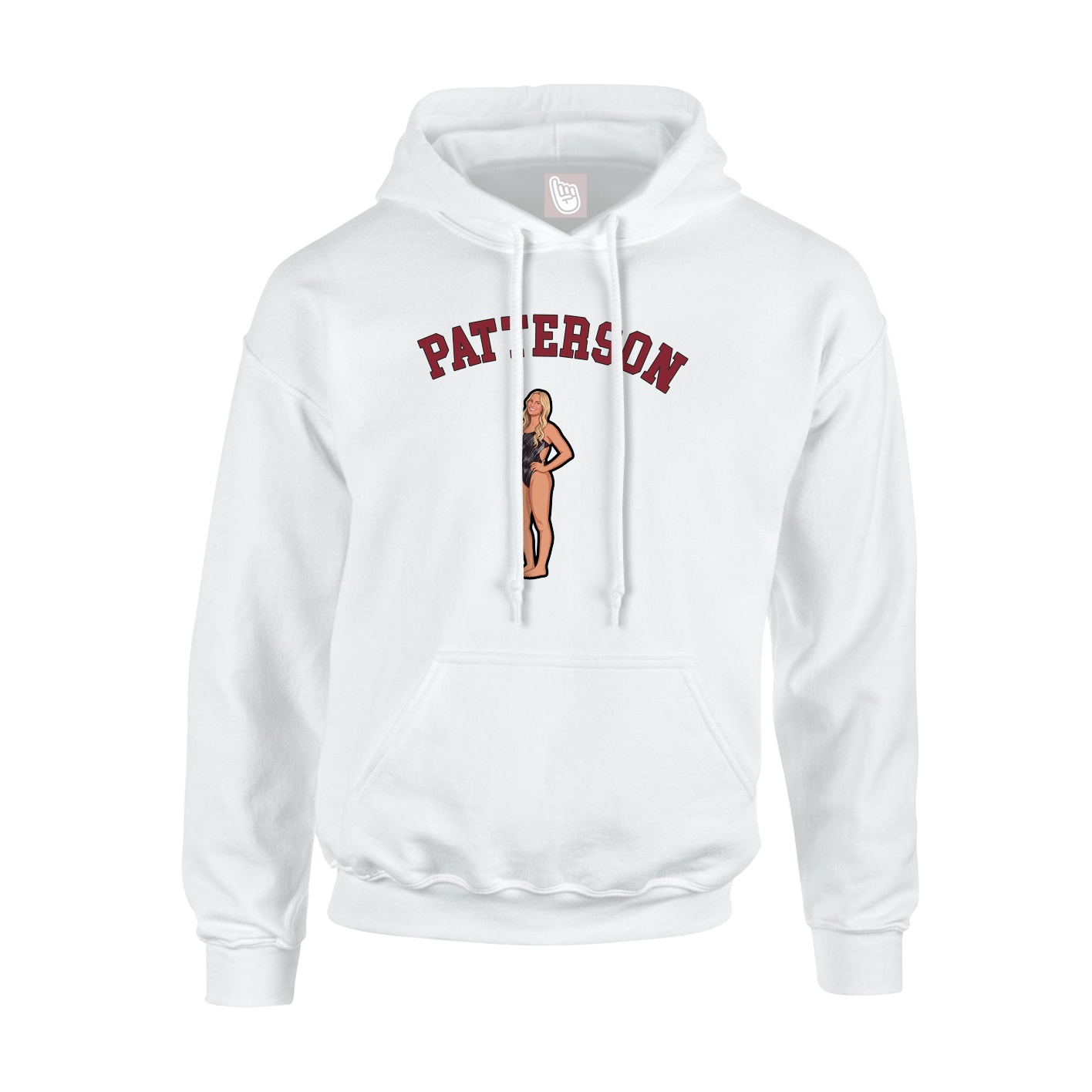 Hoodie — Shirsey Arch in White