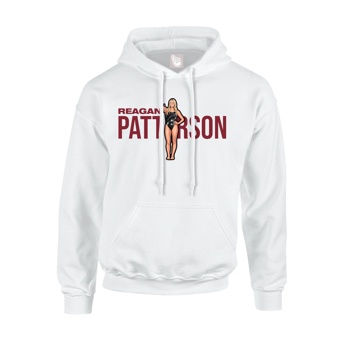 Hoodie — Player Name in White