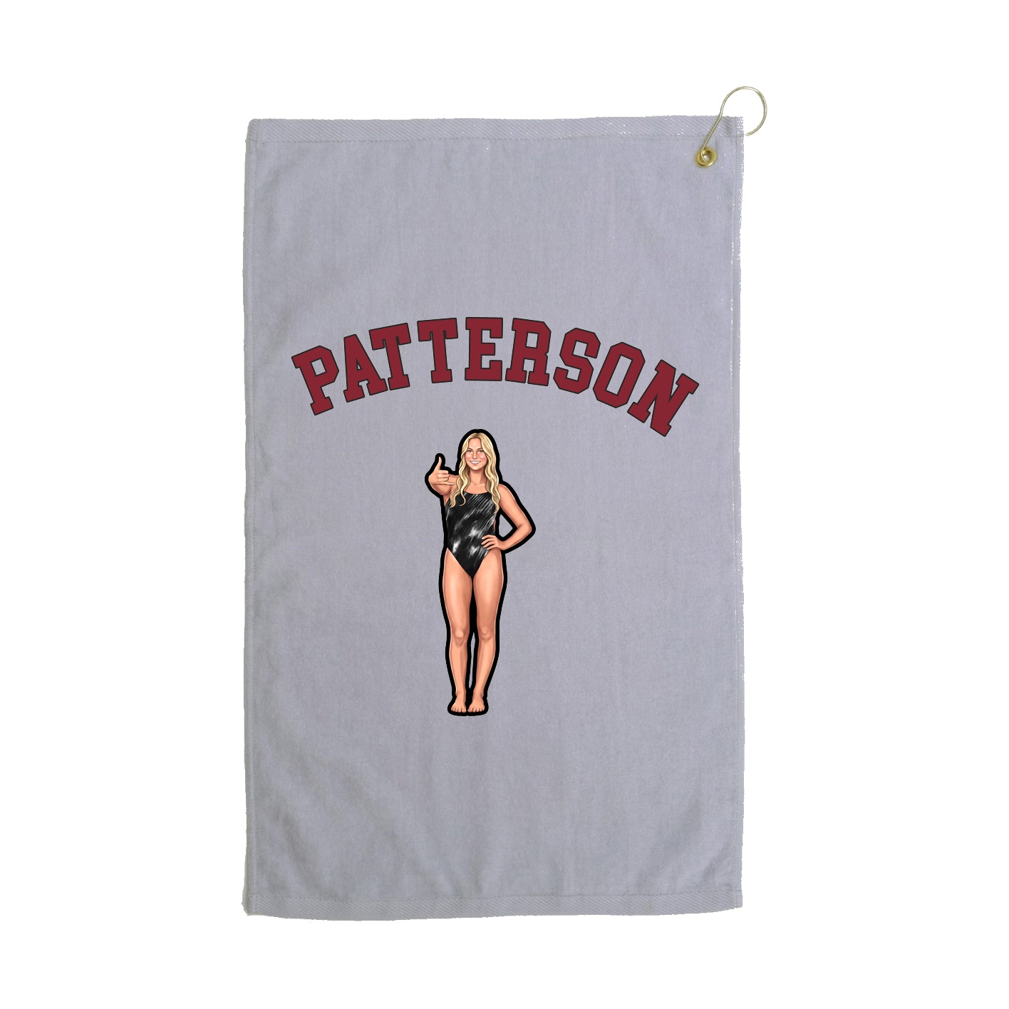 Golf Towel — Shirsey Arch in Grey