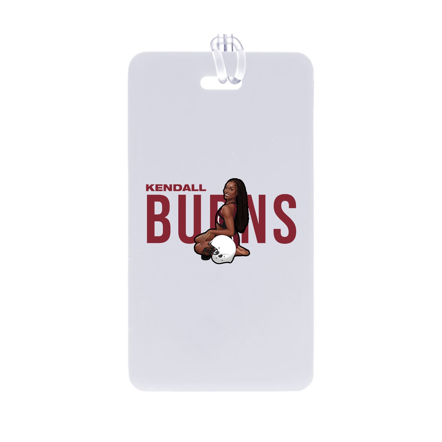 Bag Tag — Player Name in Classic