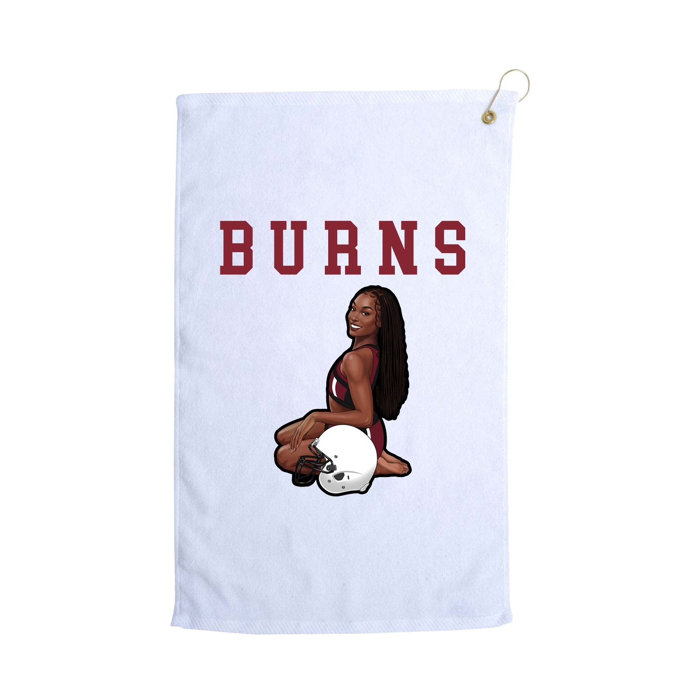 Golf Towel — Shirsey in White