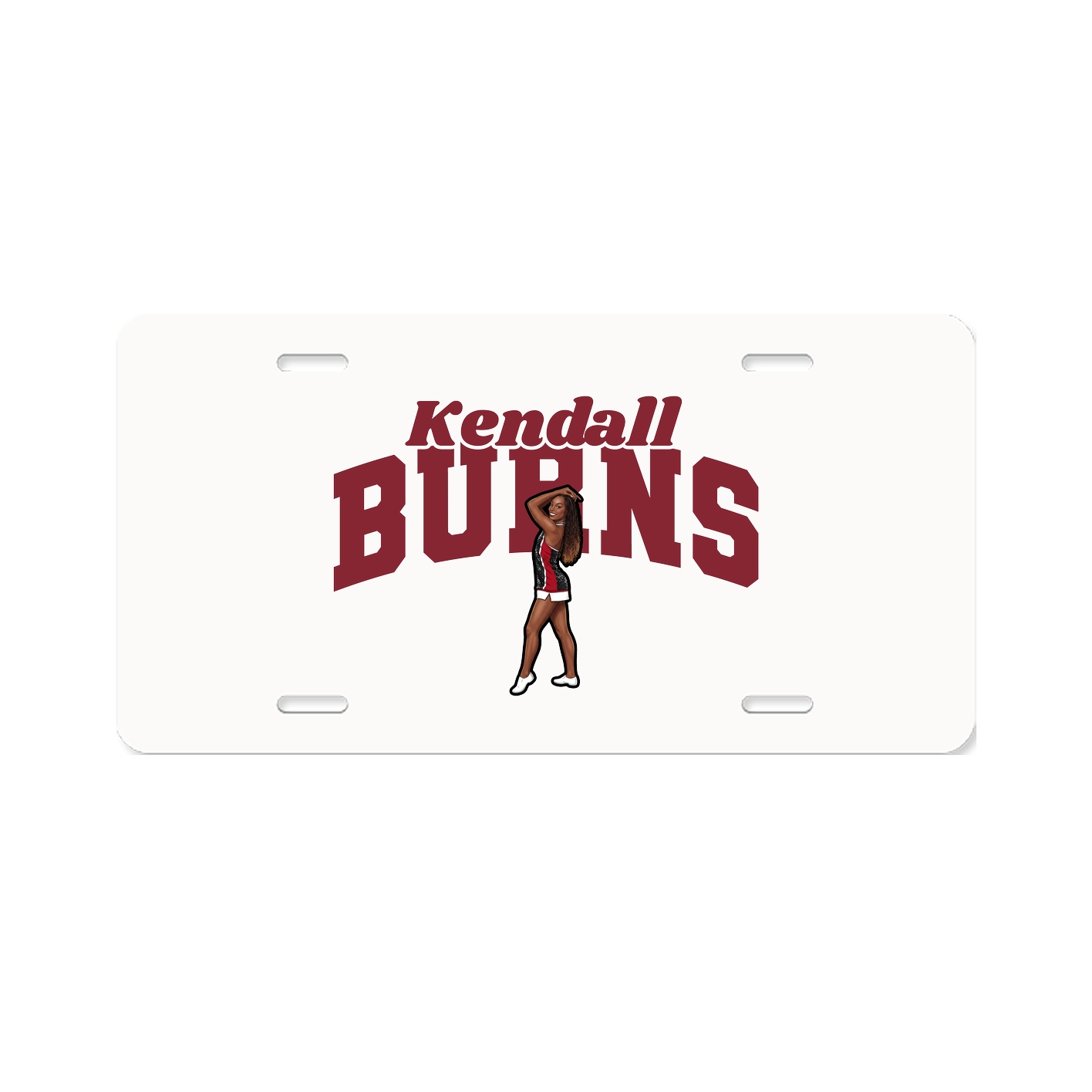 License Plate — Signature Arch in Classic