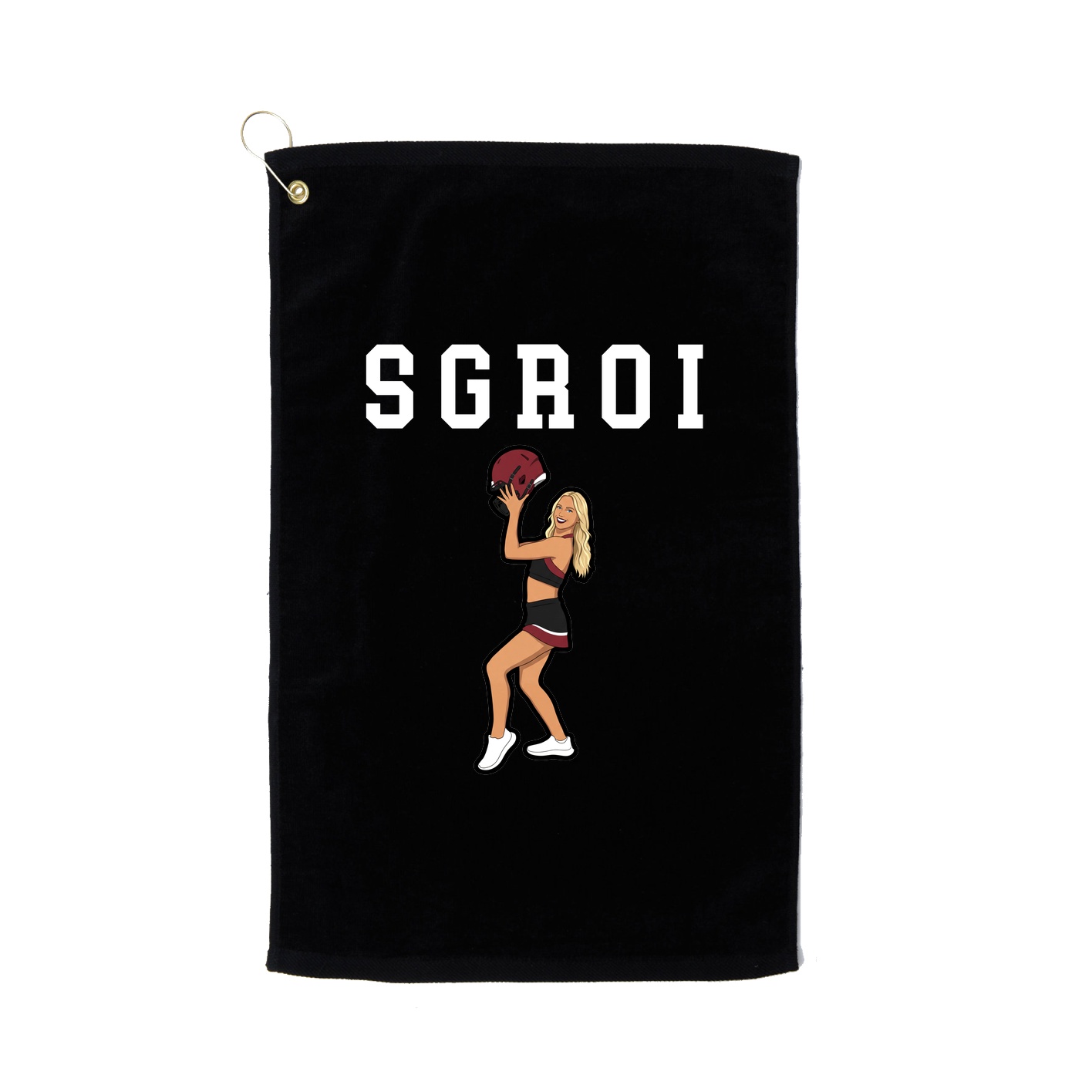 Golf Towel — Shirsey in Black