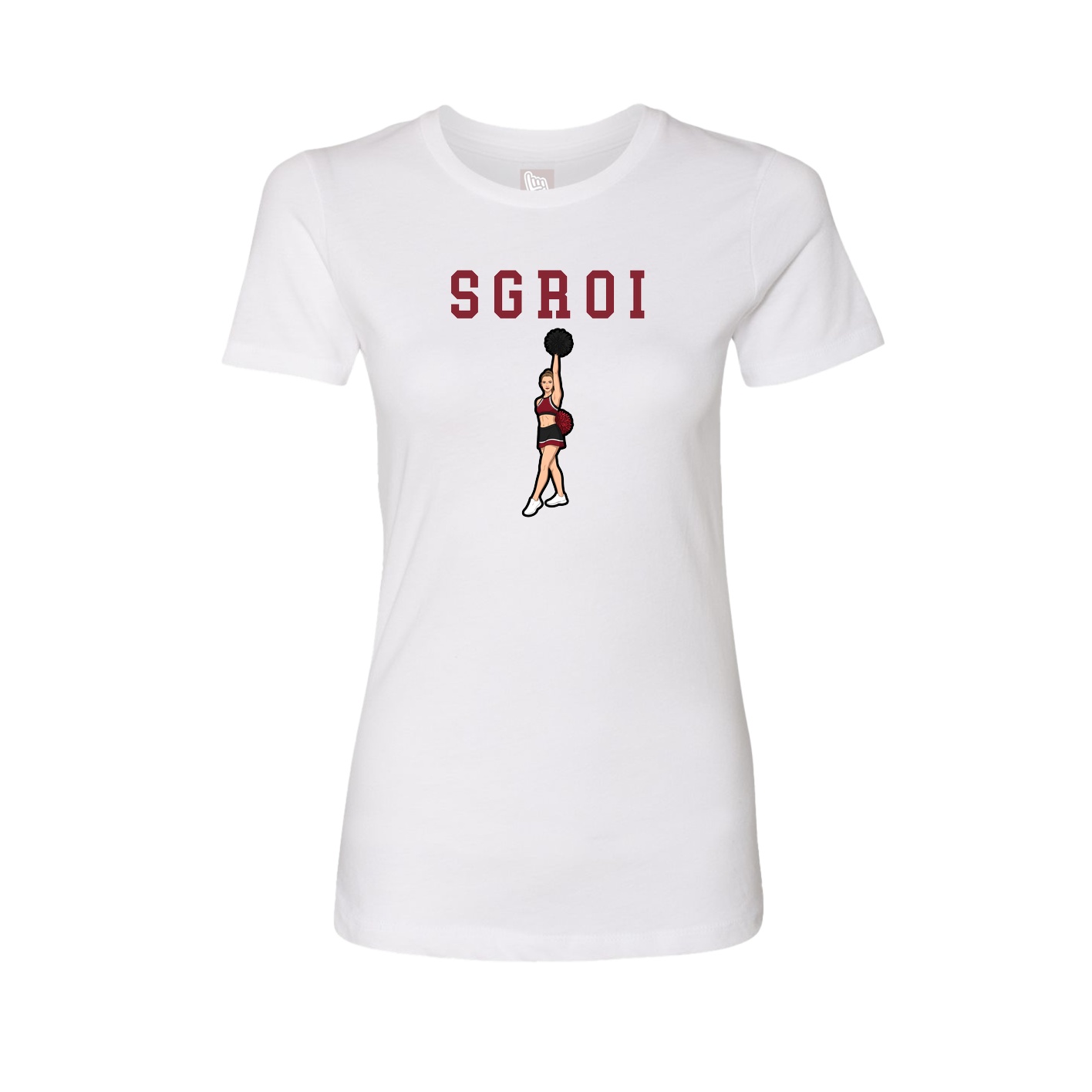Fitted Women's Tee — Shirsey in White