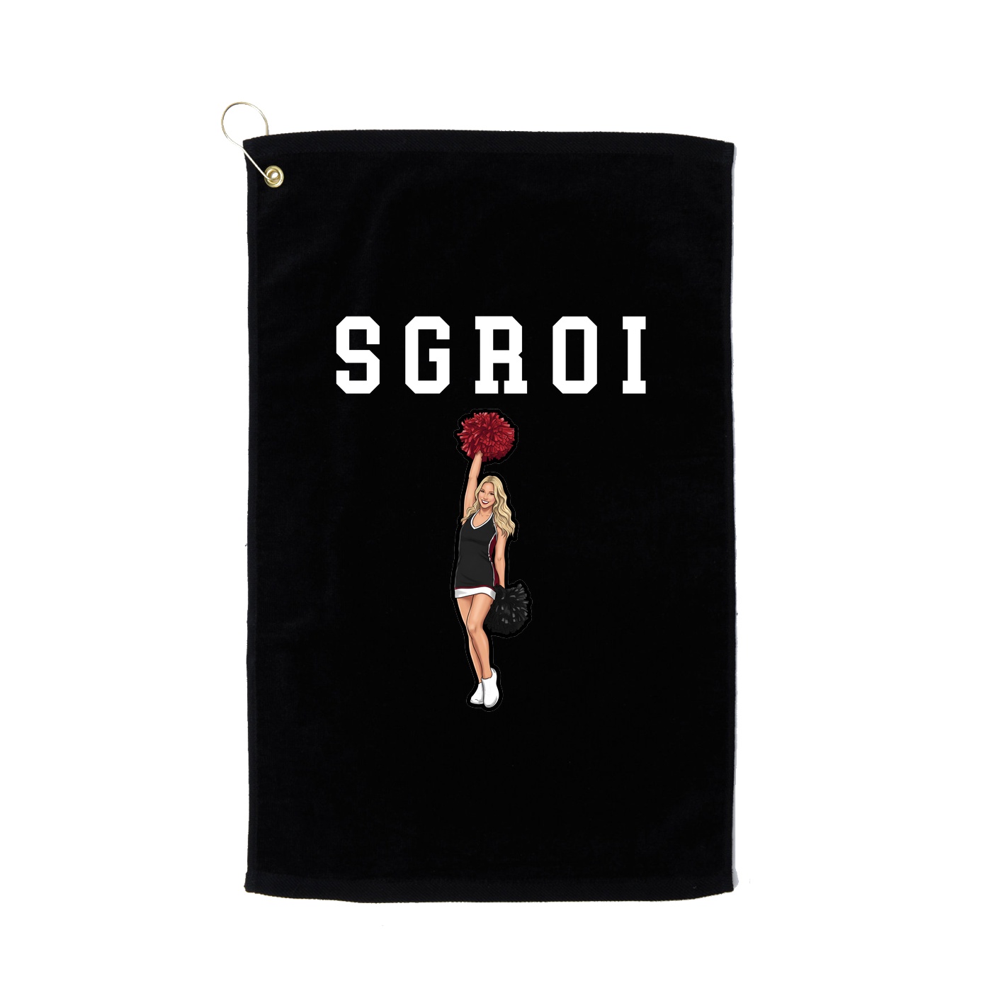 Golf Towel — Shirsey in Black