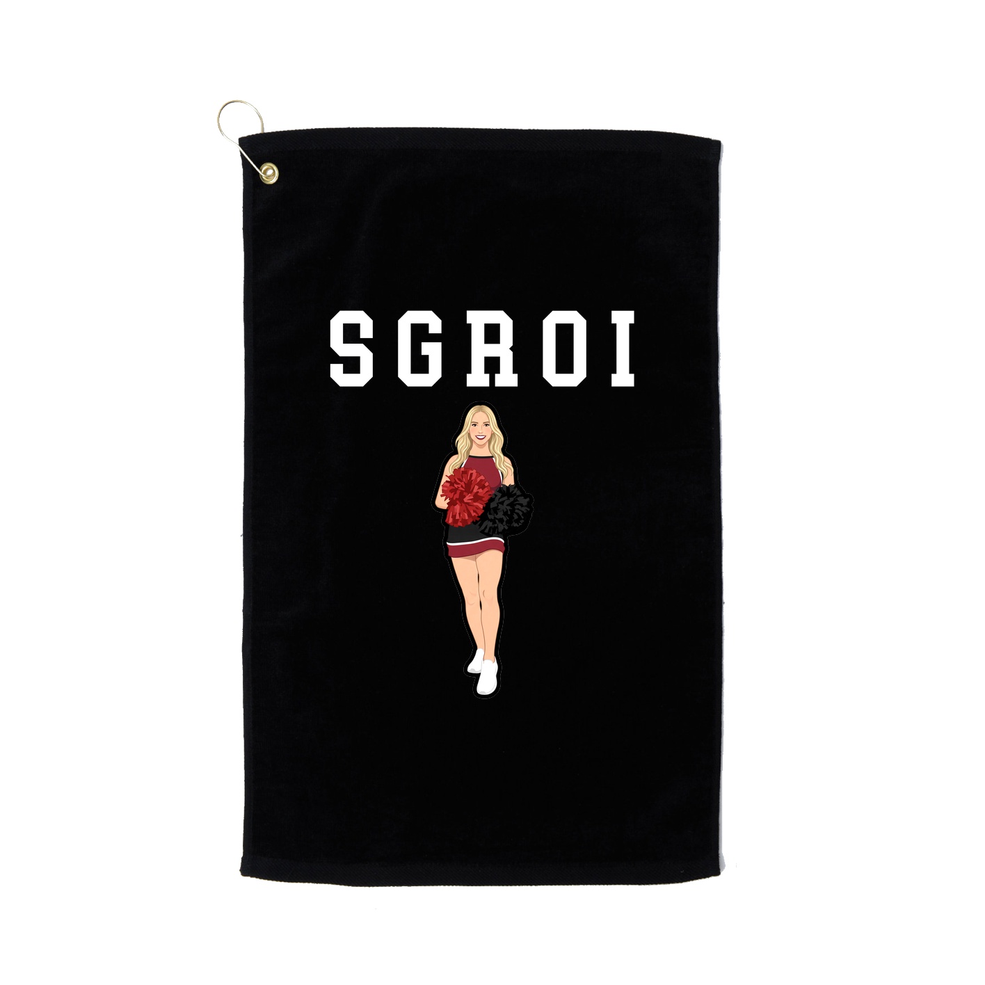 Golf Towel — Shirsey in Black