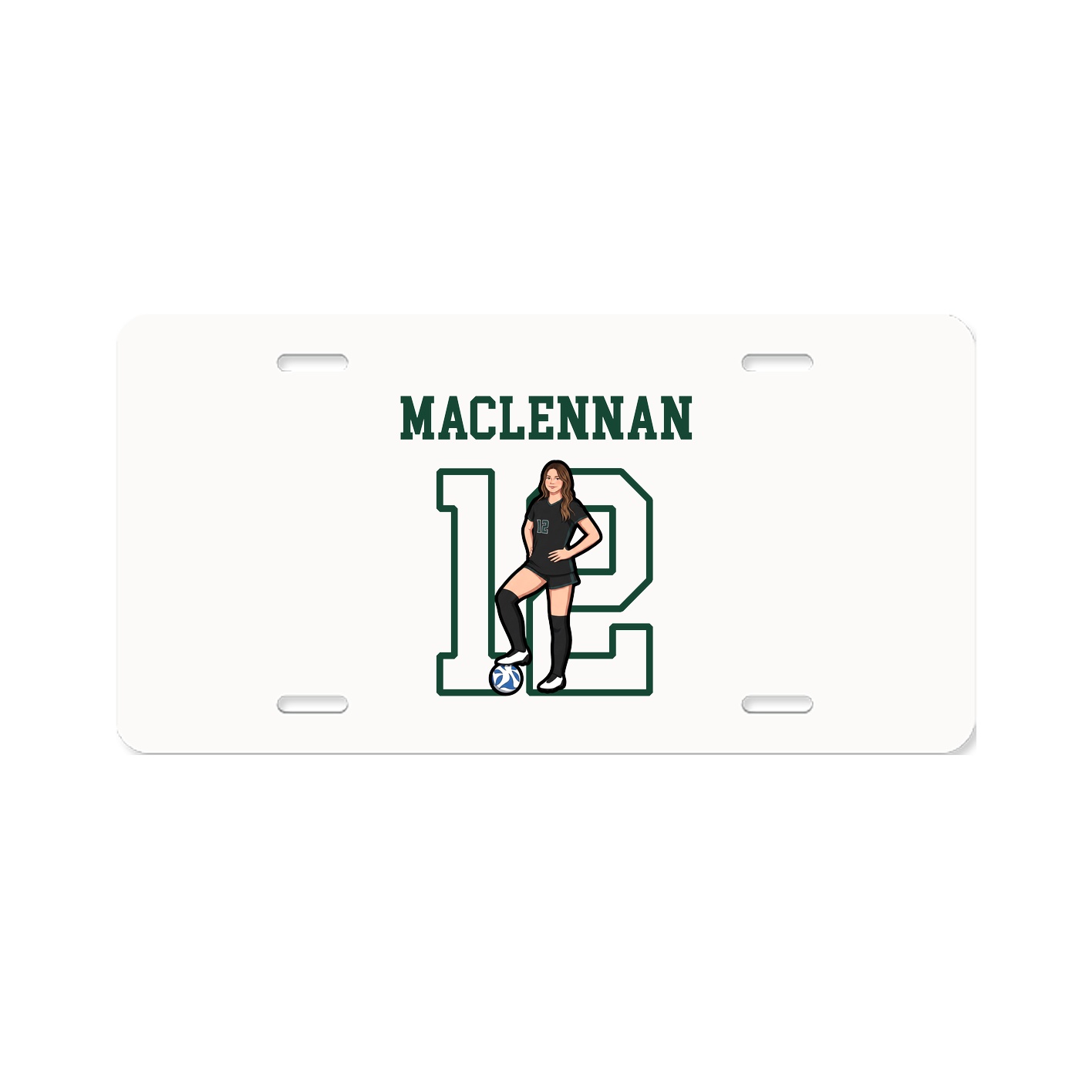 License Plate — Shirsey in Classic