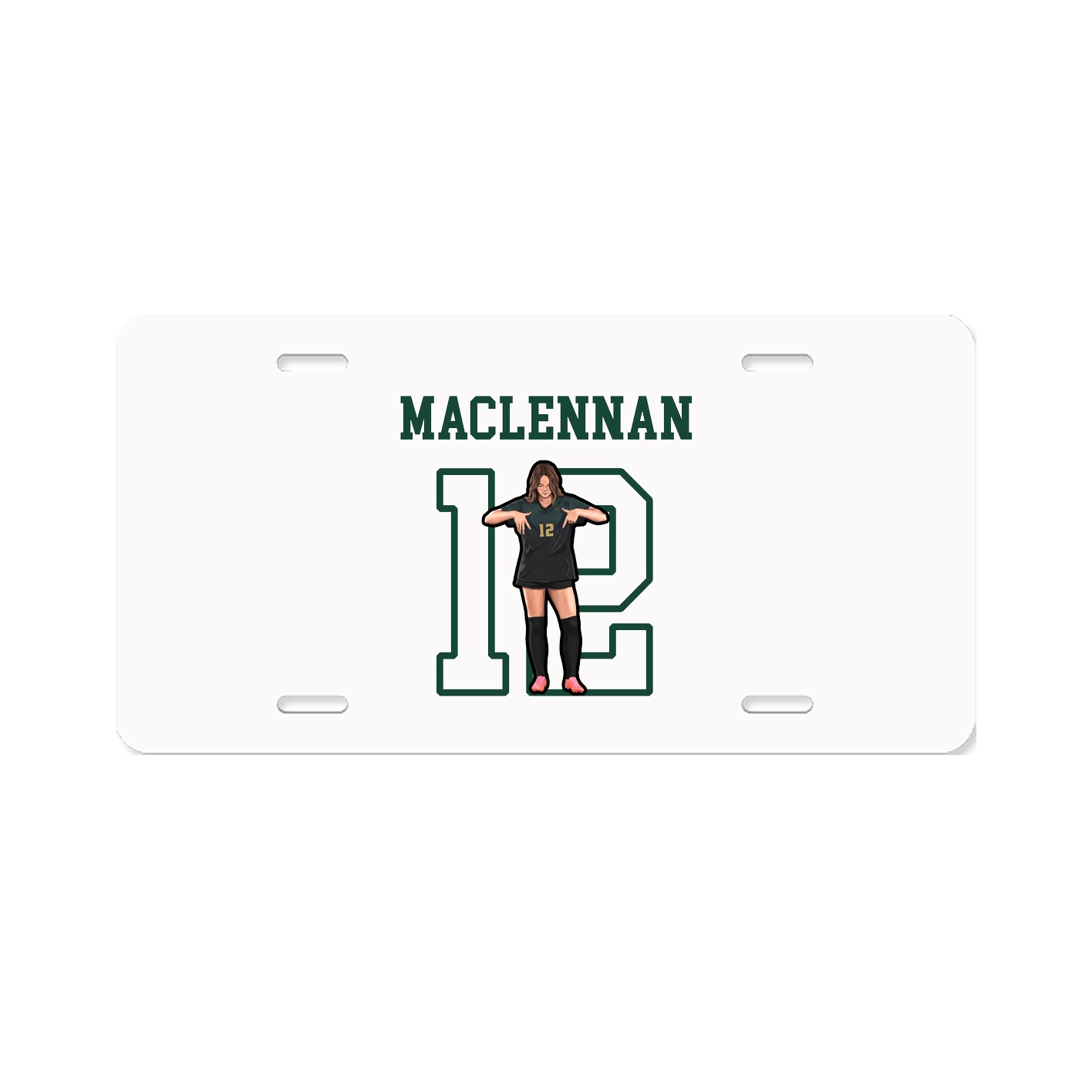License Plate — Shirsey in Classic