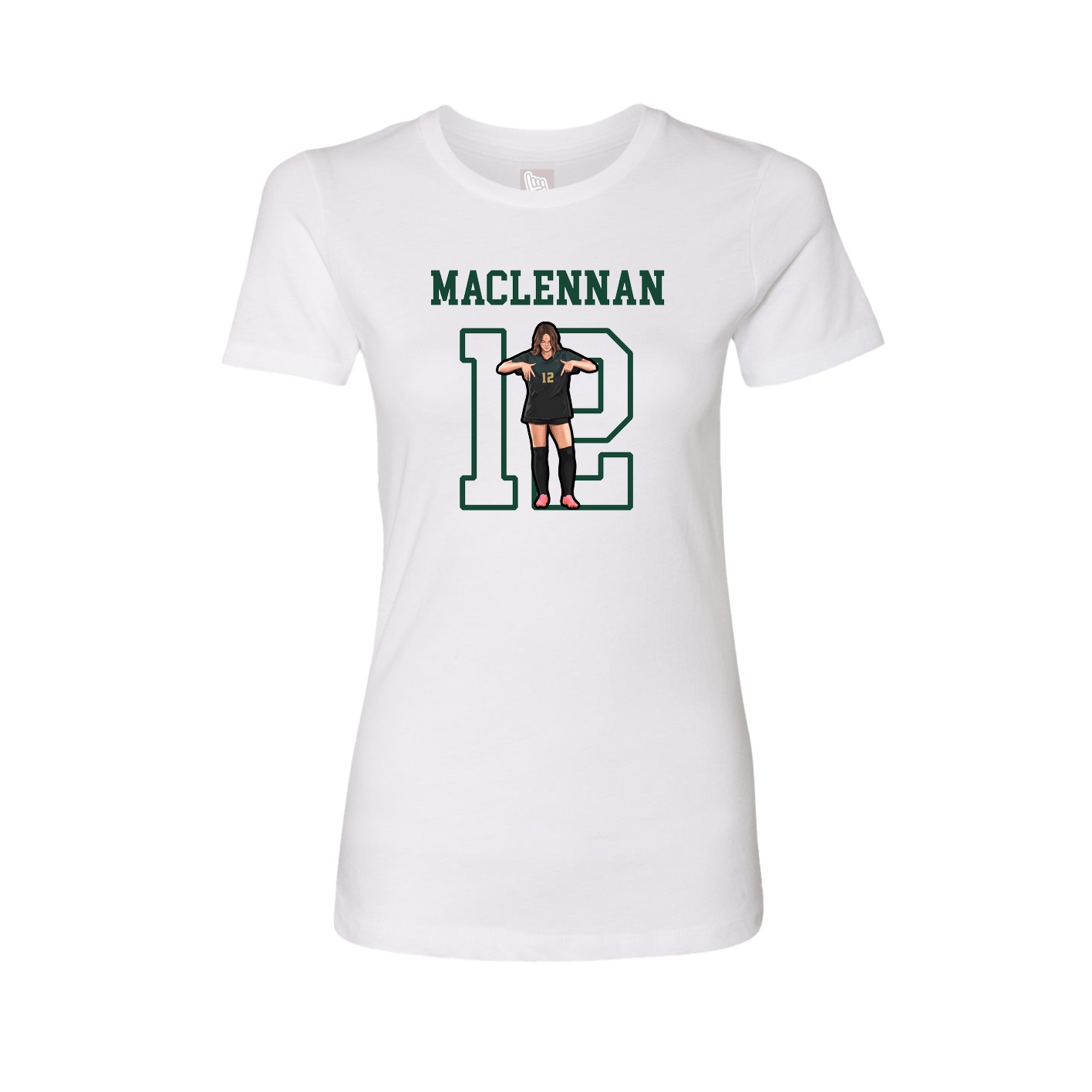 Fitted Women's Tee — Shirsey in White