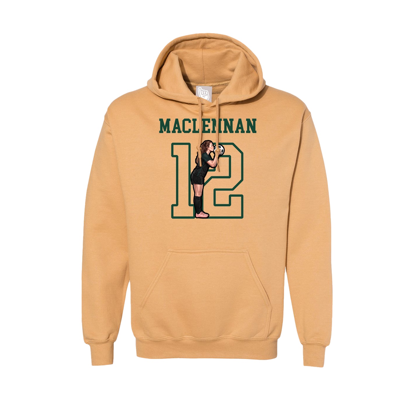 Hoodie — Shirsey in Vegas Gold