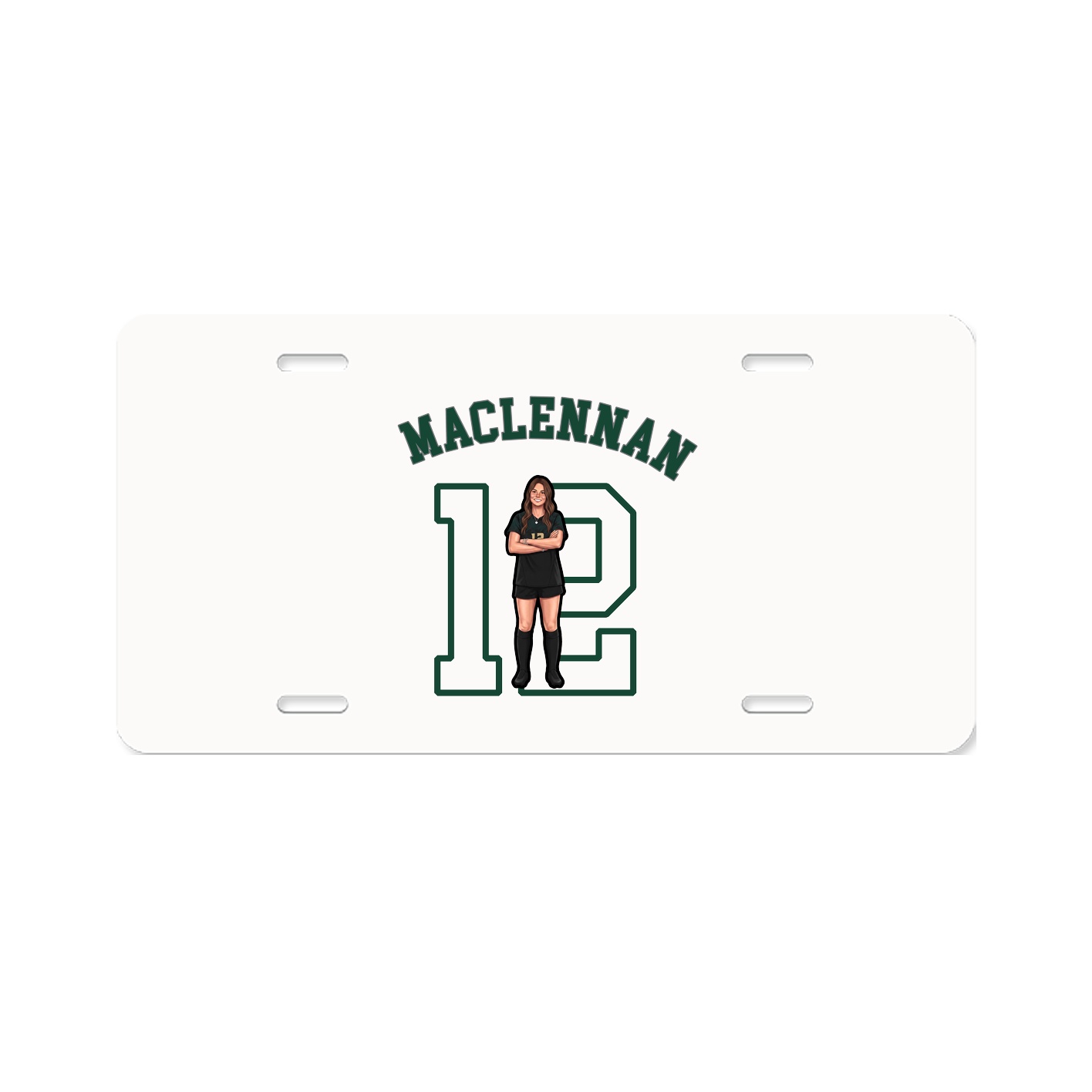 License Plate — Shirsey Arch in Classic