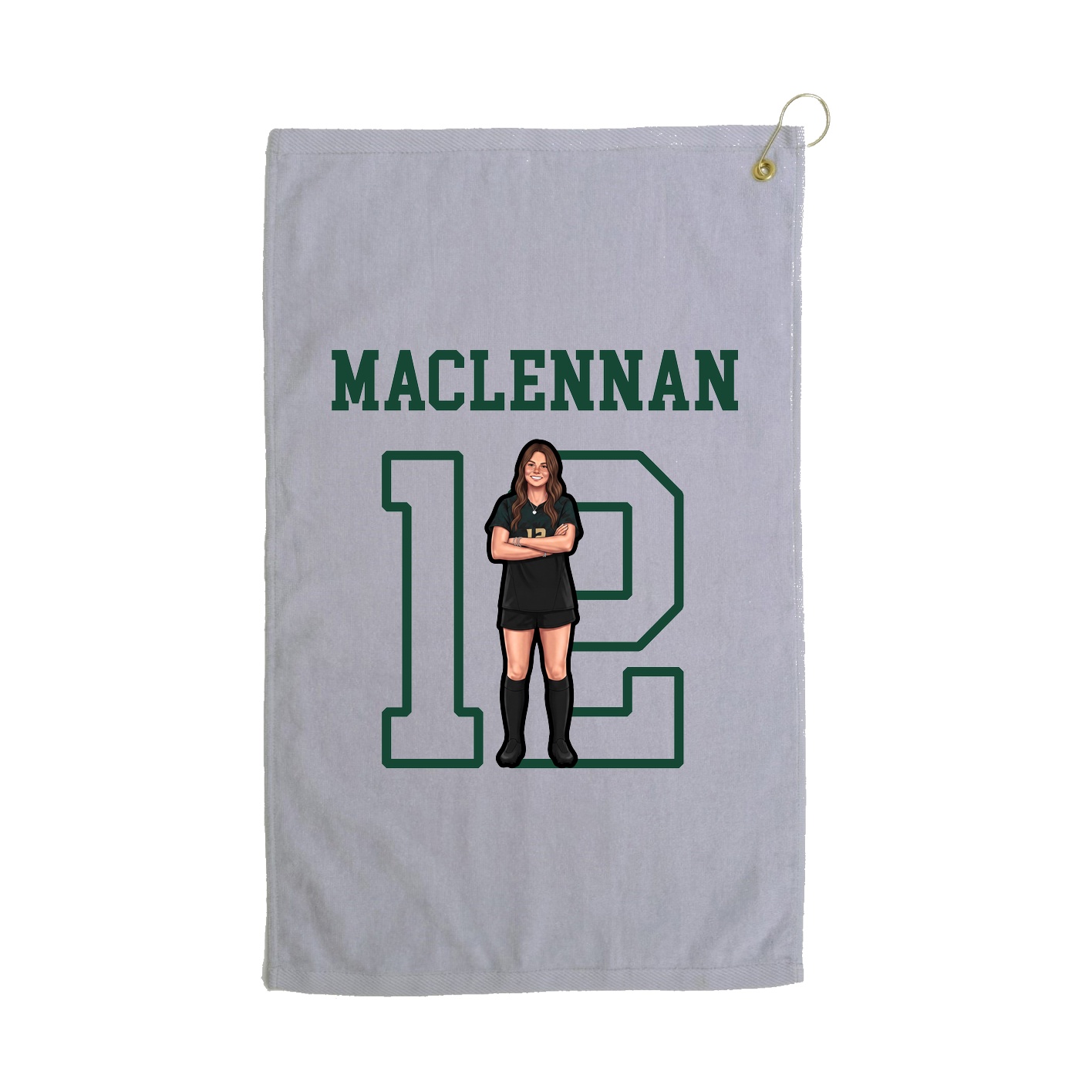 Golf Towel — Shirsey in Grey