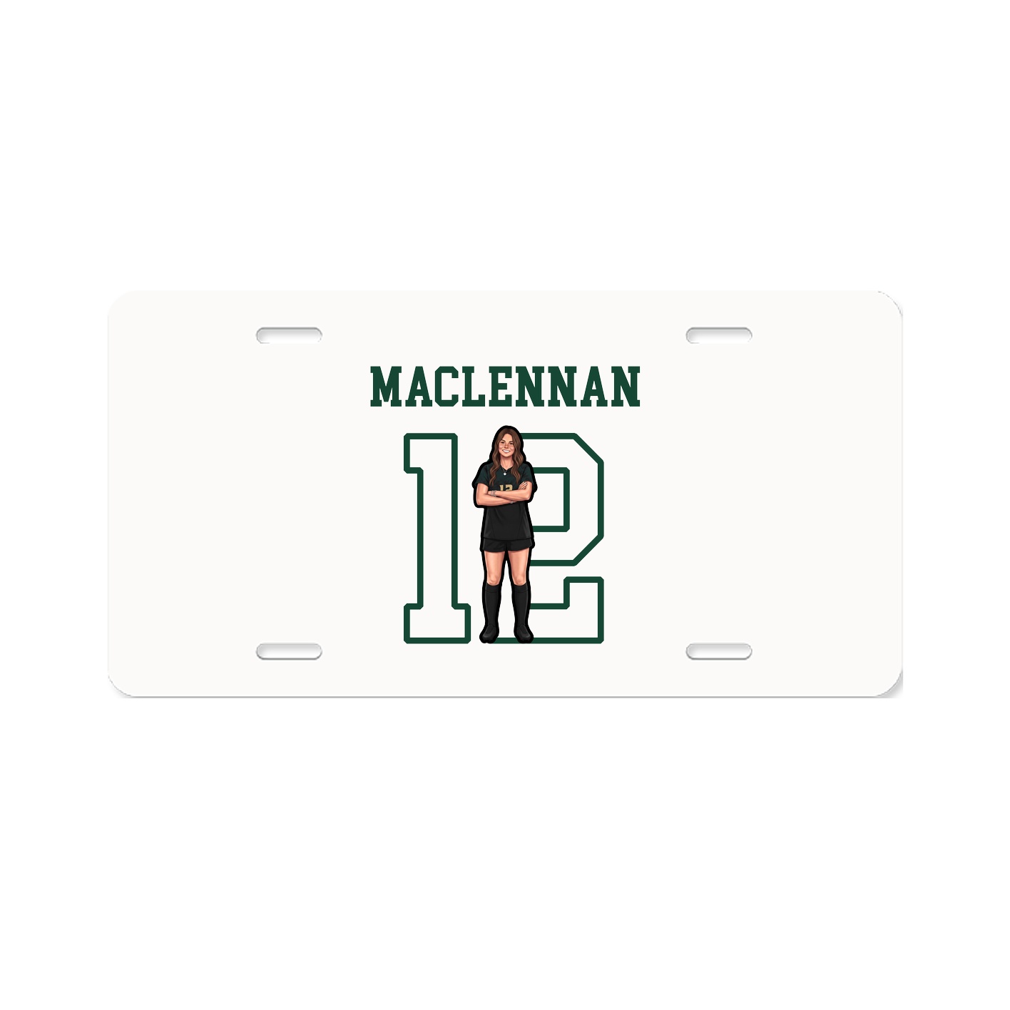 License Plate — Shirsey in Classic
