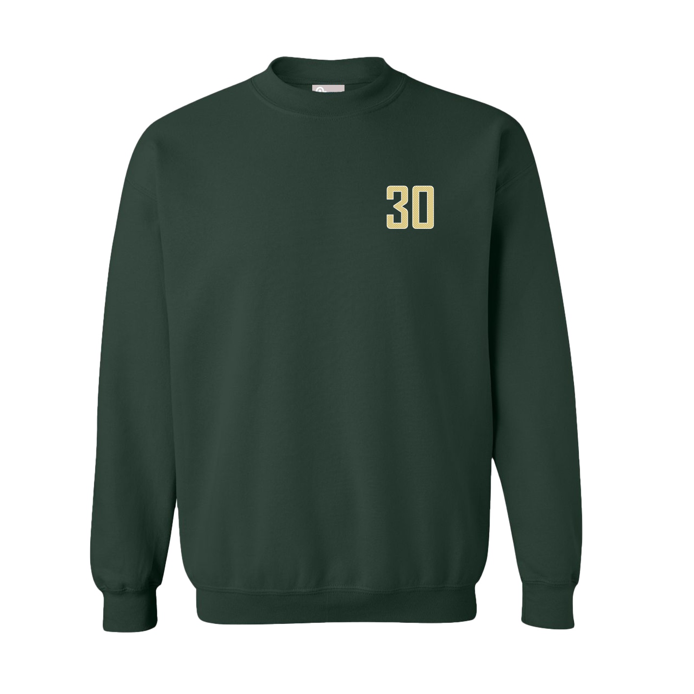 Fleece Crew — Front Shirsy in Green