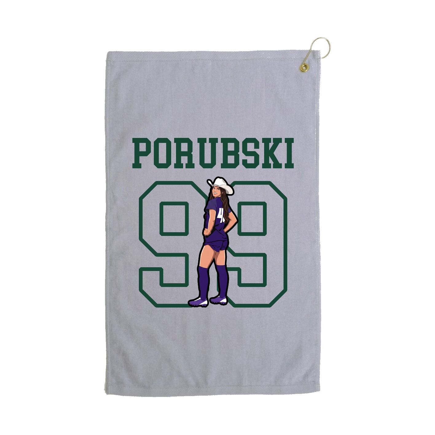 Golf Towel — Shirsey in Grey