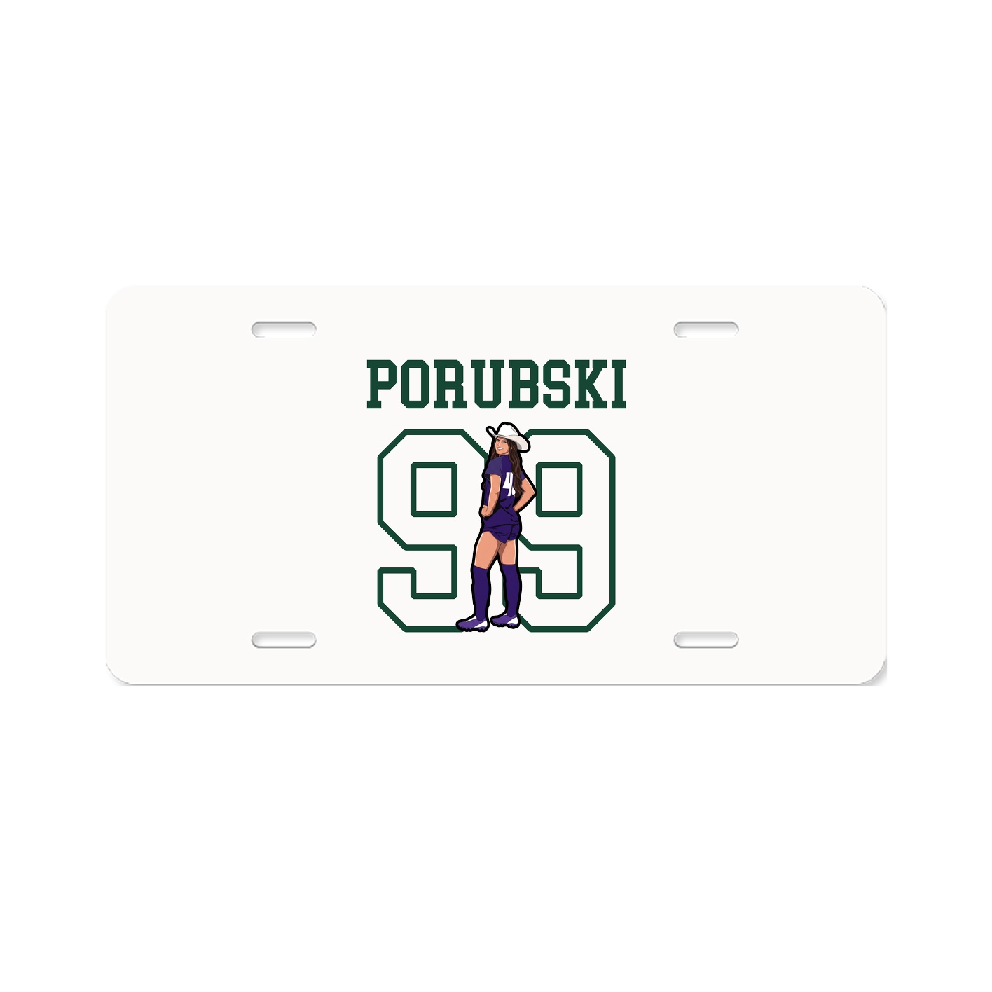License Plate — Shirsey in Classic