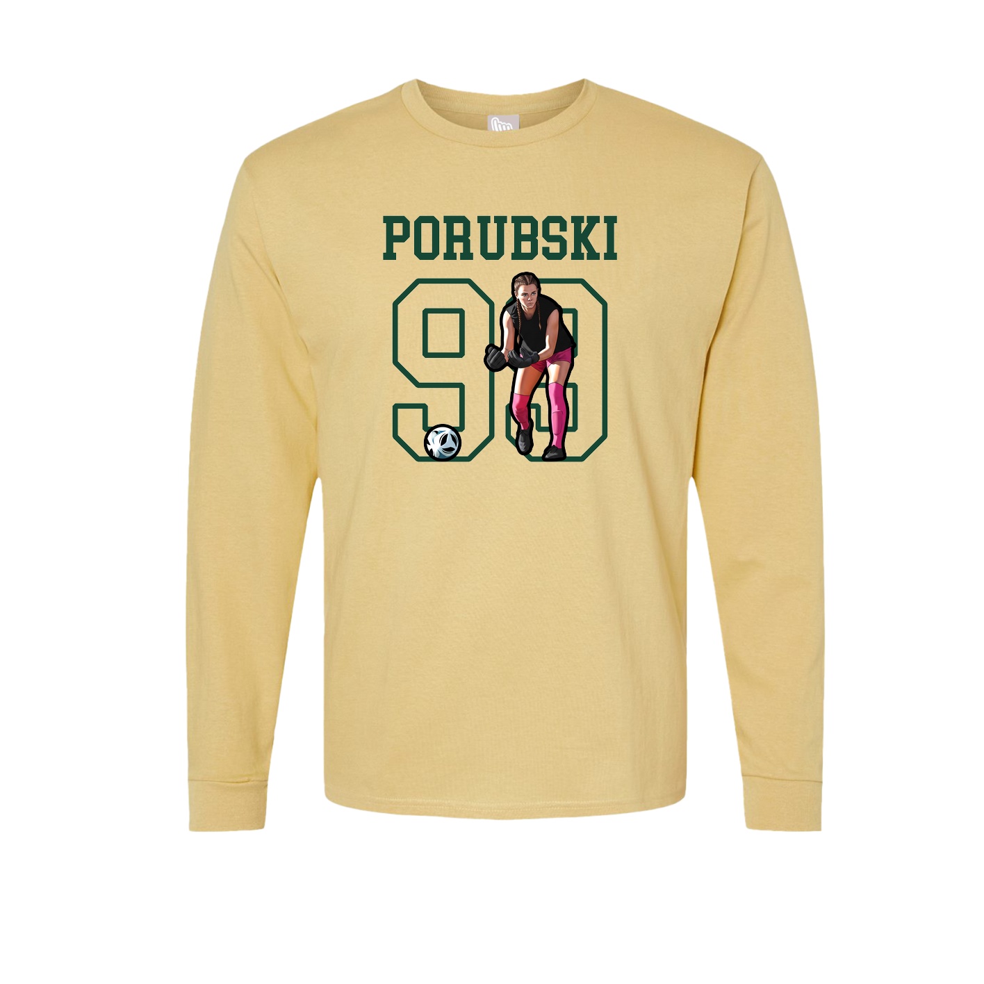 Long Sleeve Tee — Shirsey in Vegas Gold