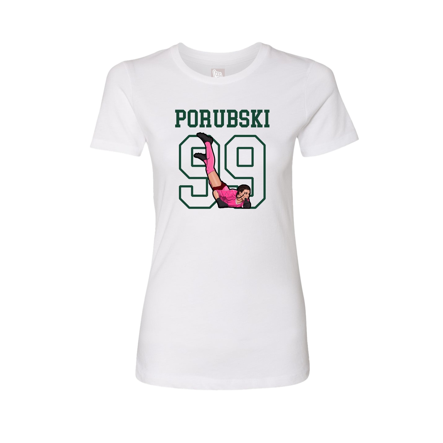 Fitted Women's Tee — Shirsey in White