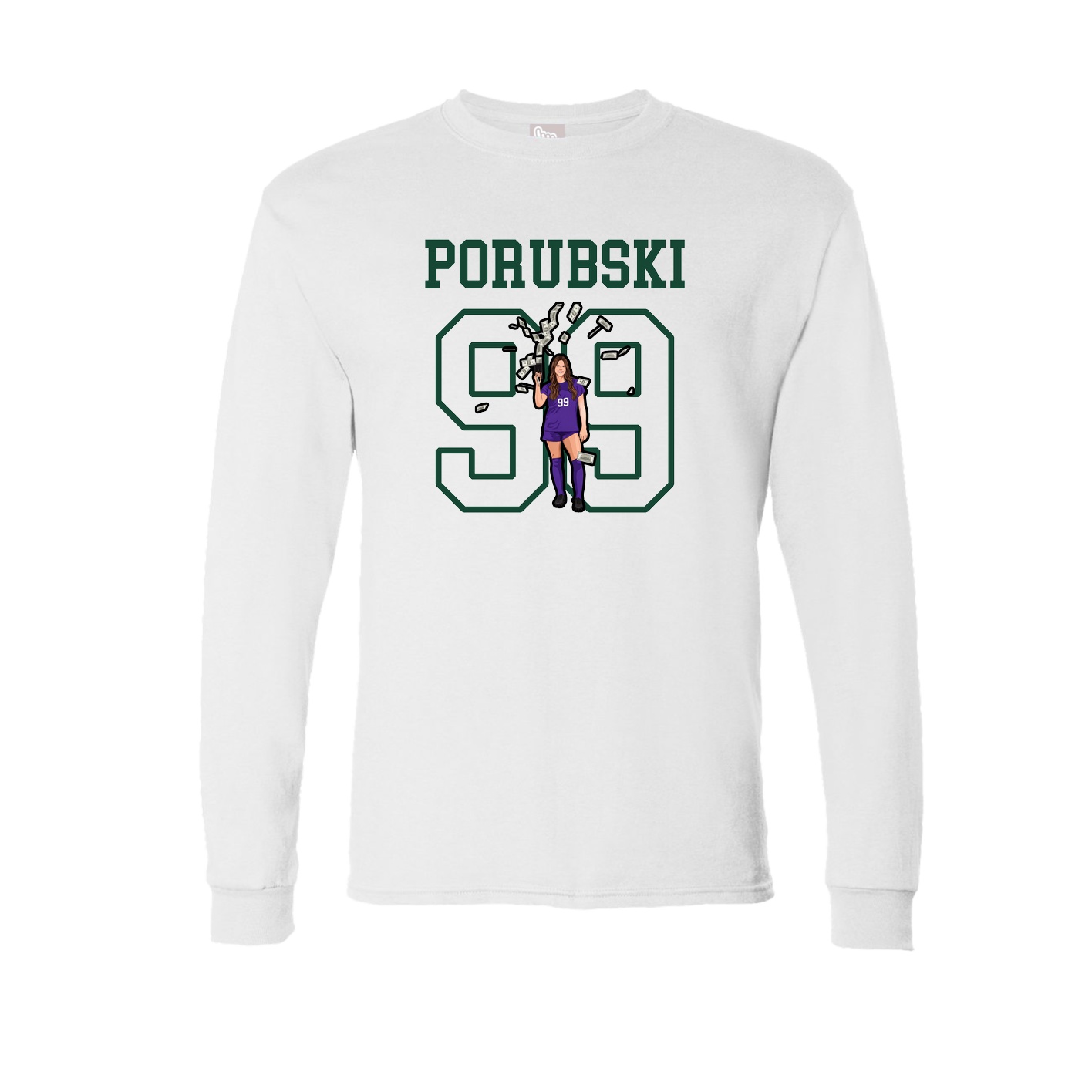 Long Sleeve Tee — Shirsey in White