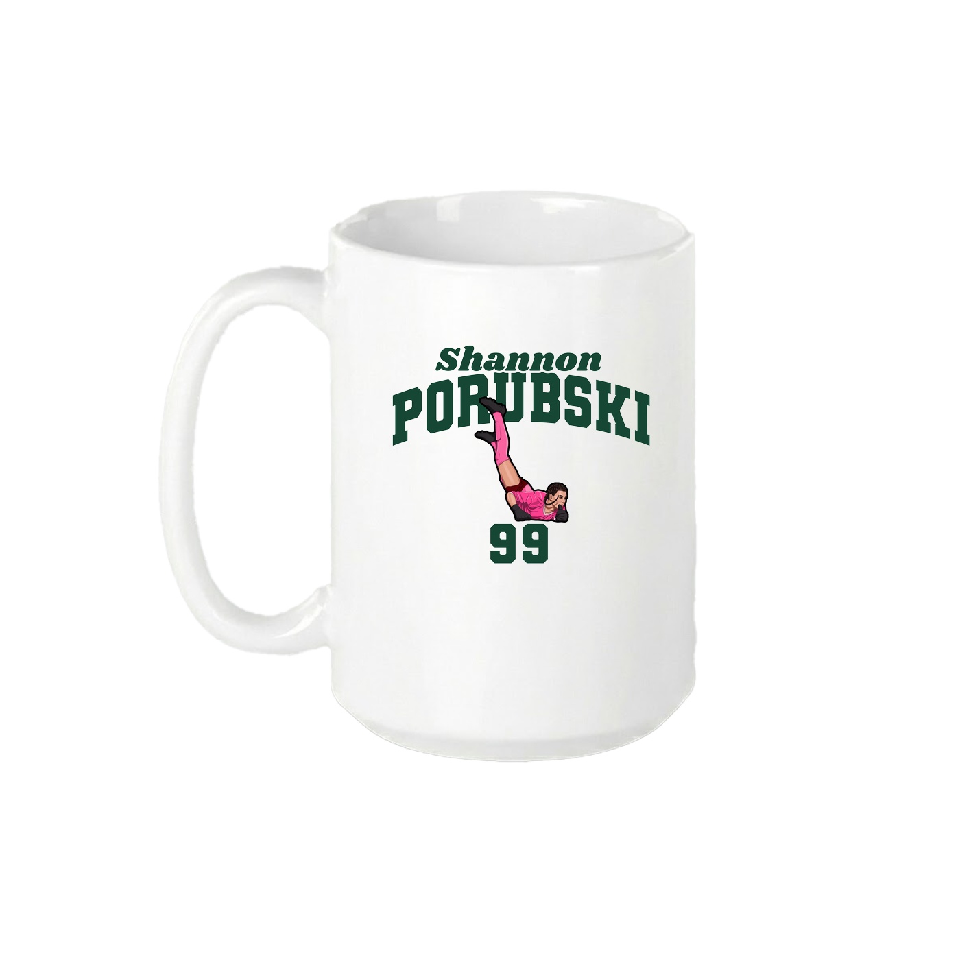 15oz Coffee Mug — Signature Arch in White