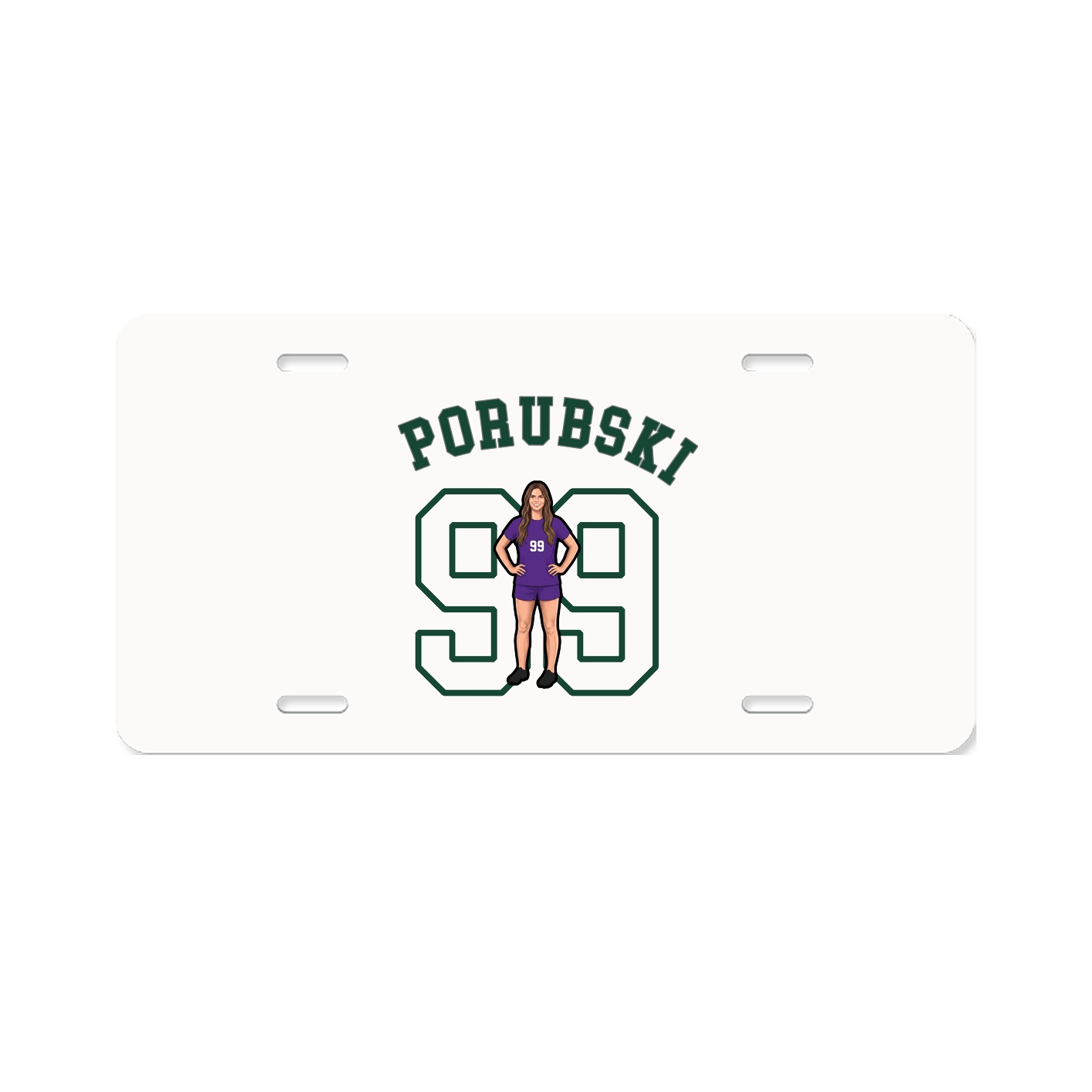 License Plate — Shirsey Arch in Classic