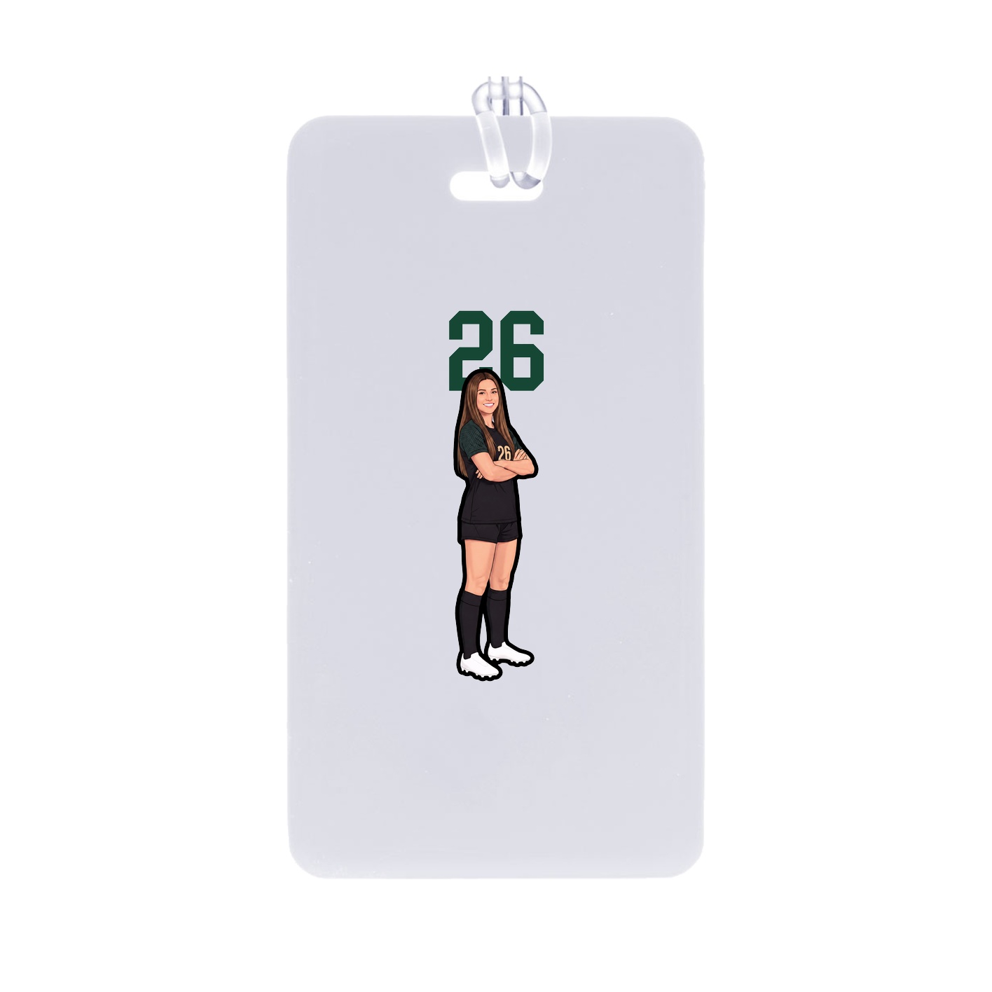 Bag Tag — Number Top in Classic