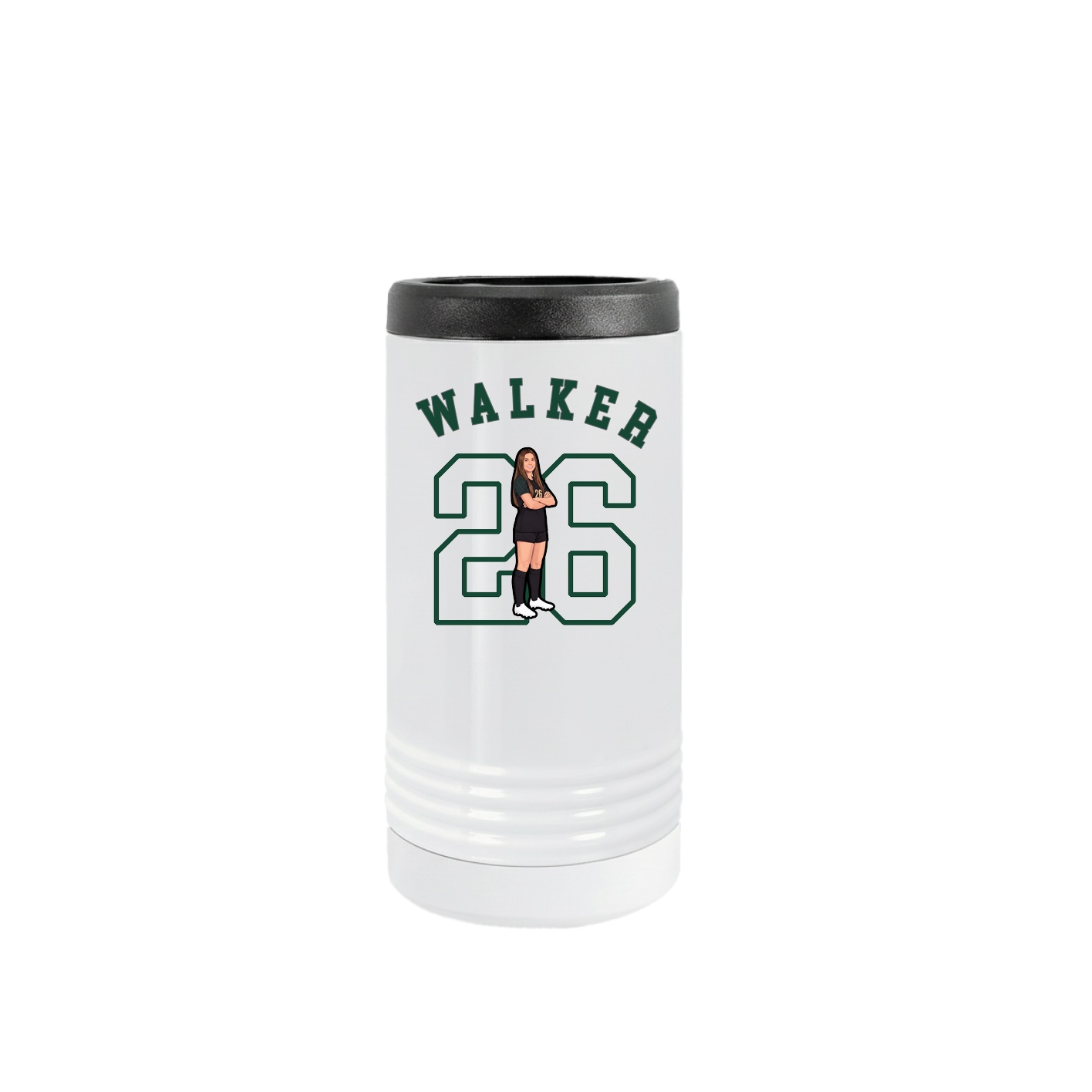 Slim Beverage Holder — Shirsey Arch in White