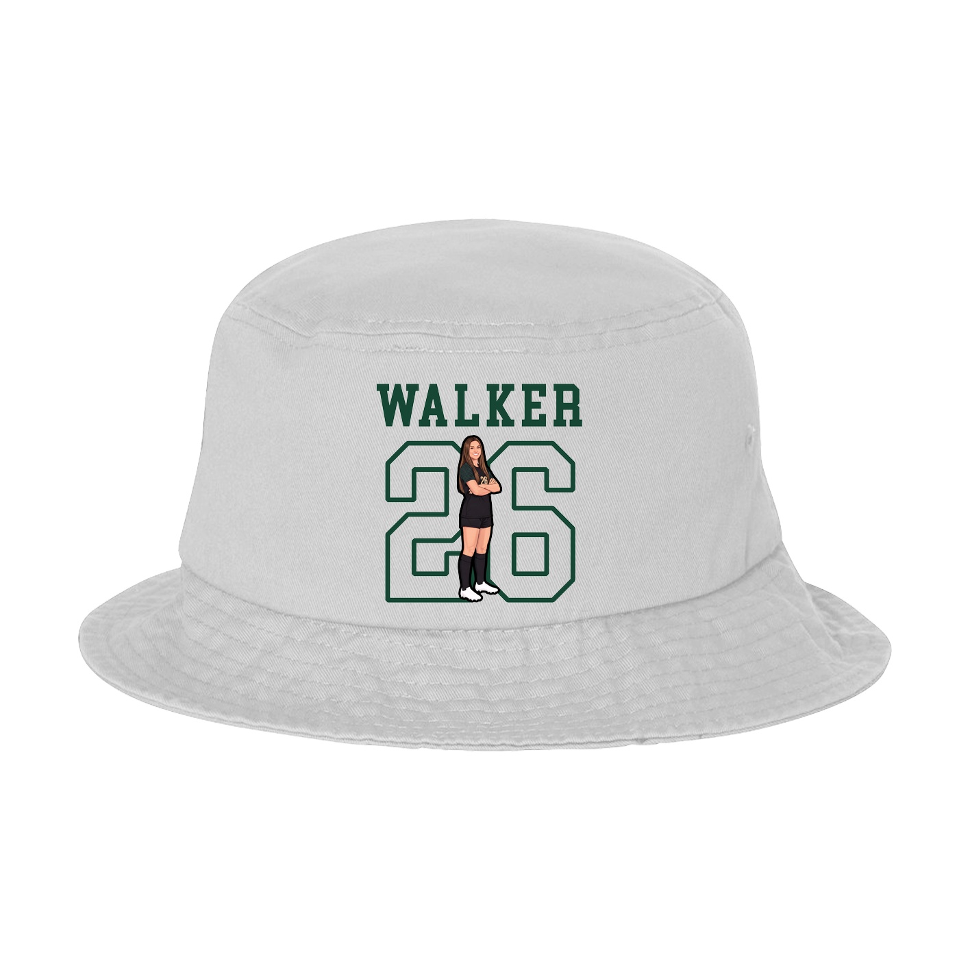 Bucket Cap — Shirsey in White