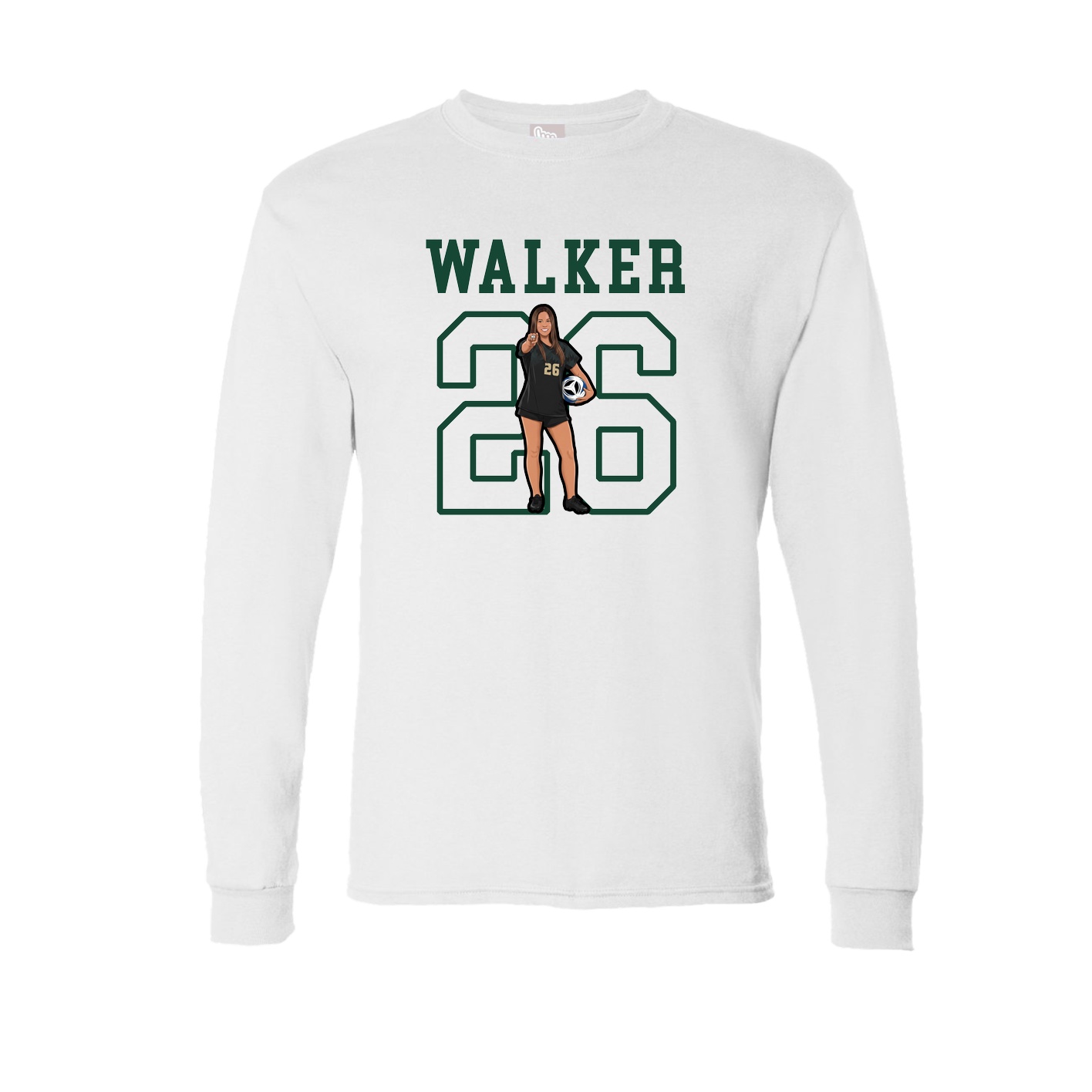 Long Sleeve Tee — Shirsey in White